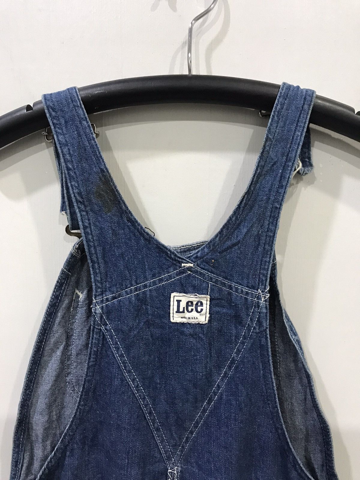 Lee × Vintage Ultra Rare Vintage 70s Lee Denim Overall Made in USA Size US 32 / EU 48 - 9 Thumbnail