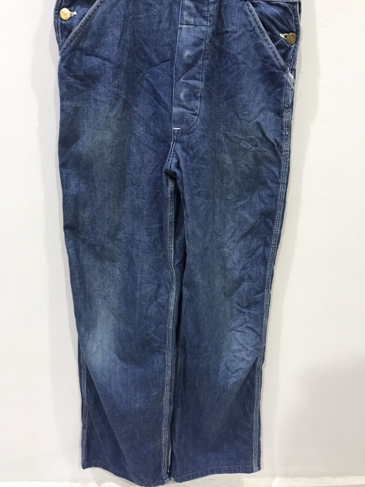 Lee × Vintage Ultra Rare Vintage 70s Lee Denim Overall Made in USA Size US 32 / EU 48 - 7 Thumbnail