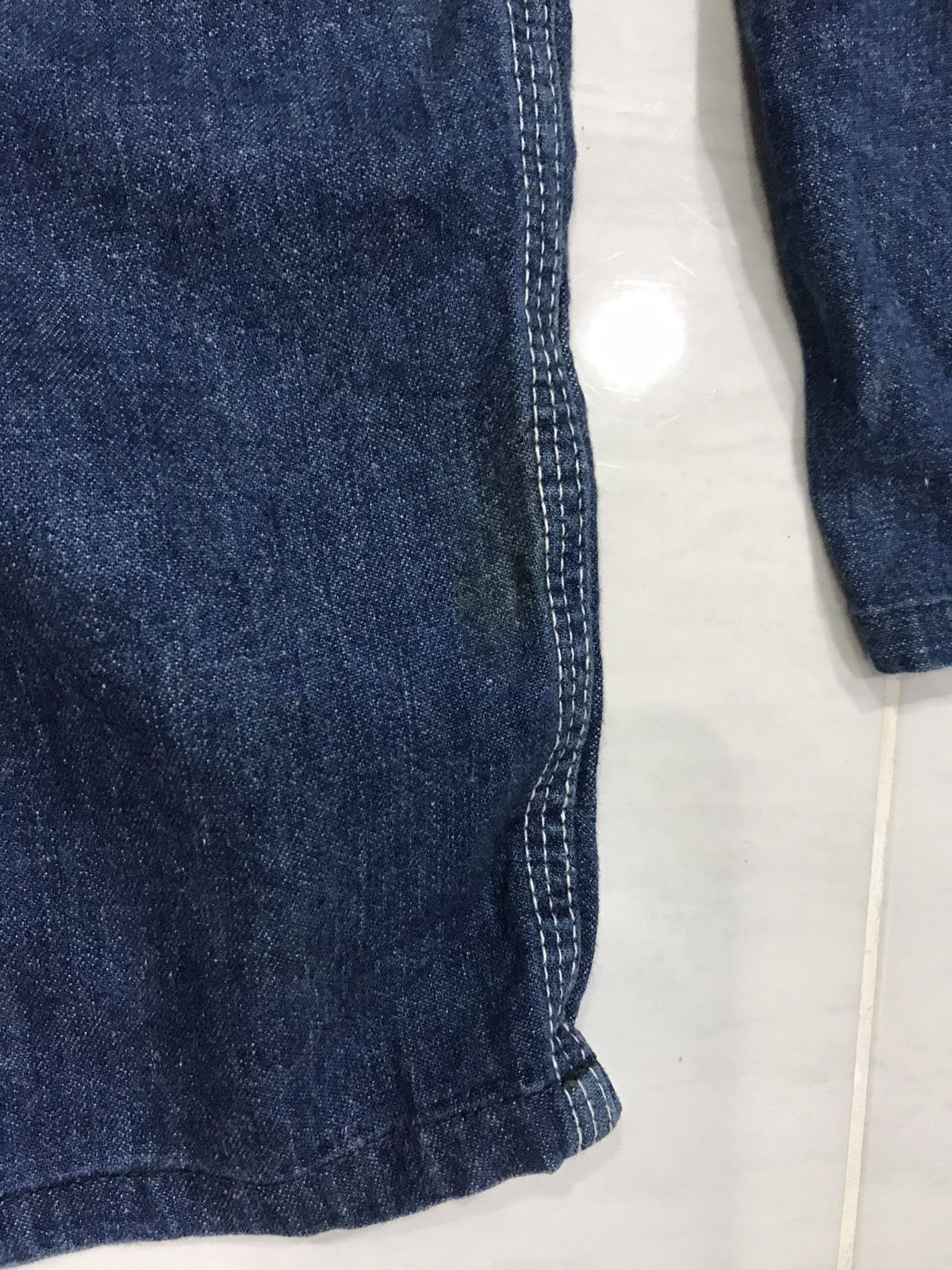 Lee × Vintage Ultra Rare Vintage 70s Lee Denim Overall Made in USA Size US 32 / EU 48 - 12 Thumbnail