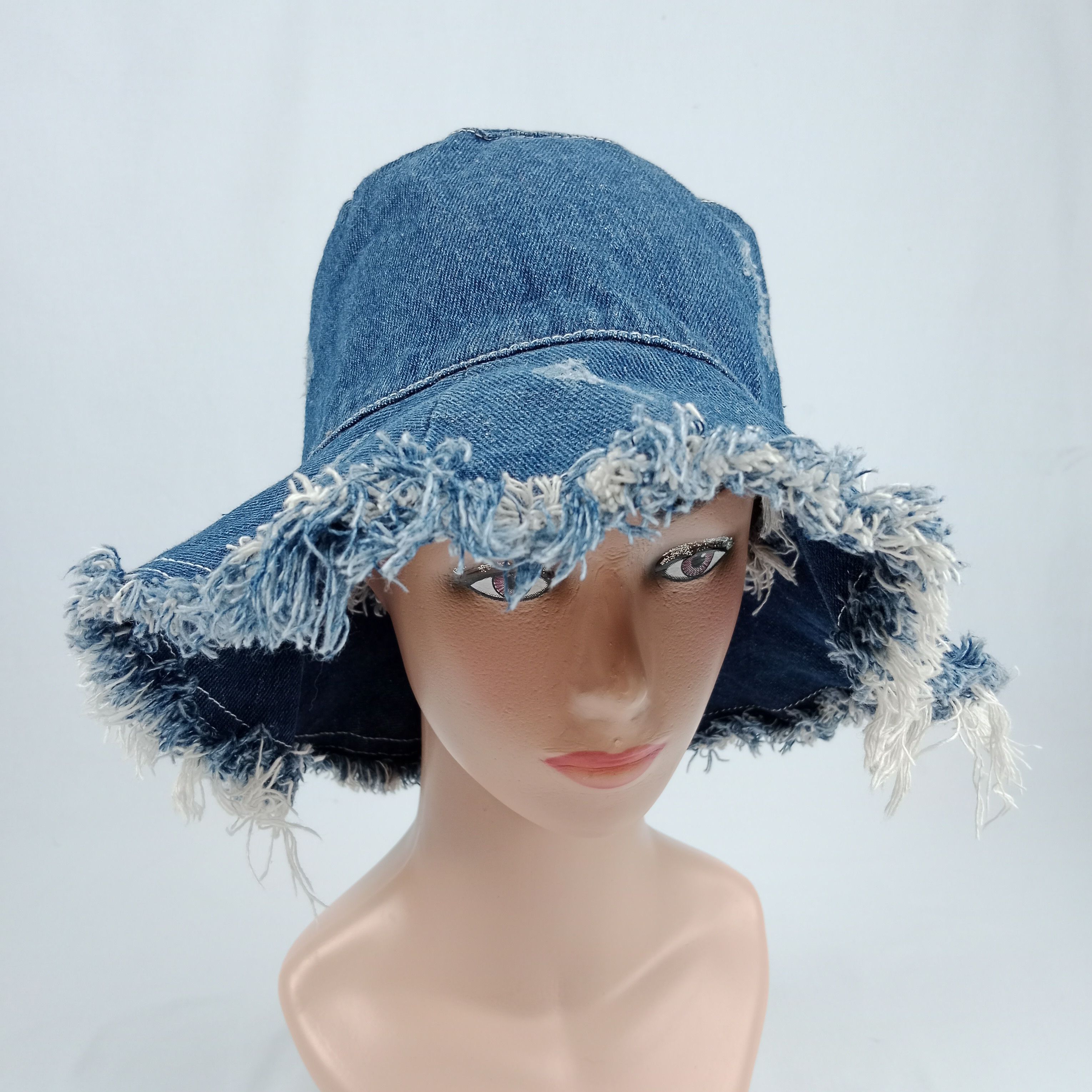 Denime denime bucket hat rare design Size ONE SIZE - 3 Thumbnail