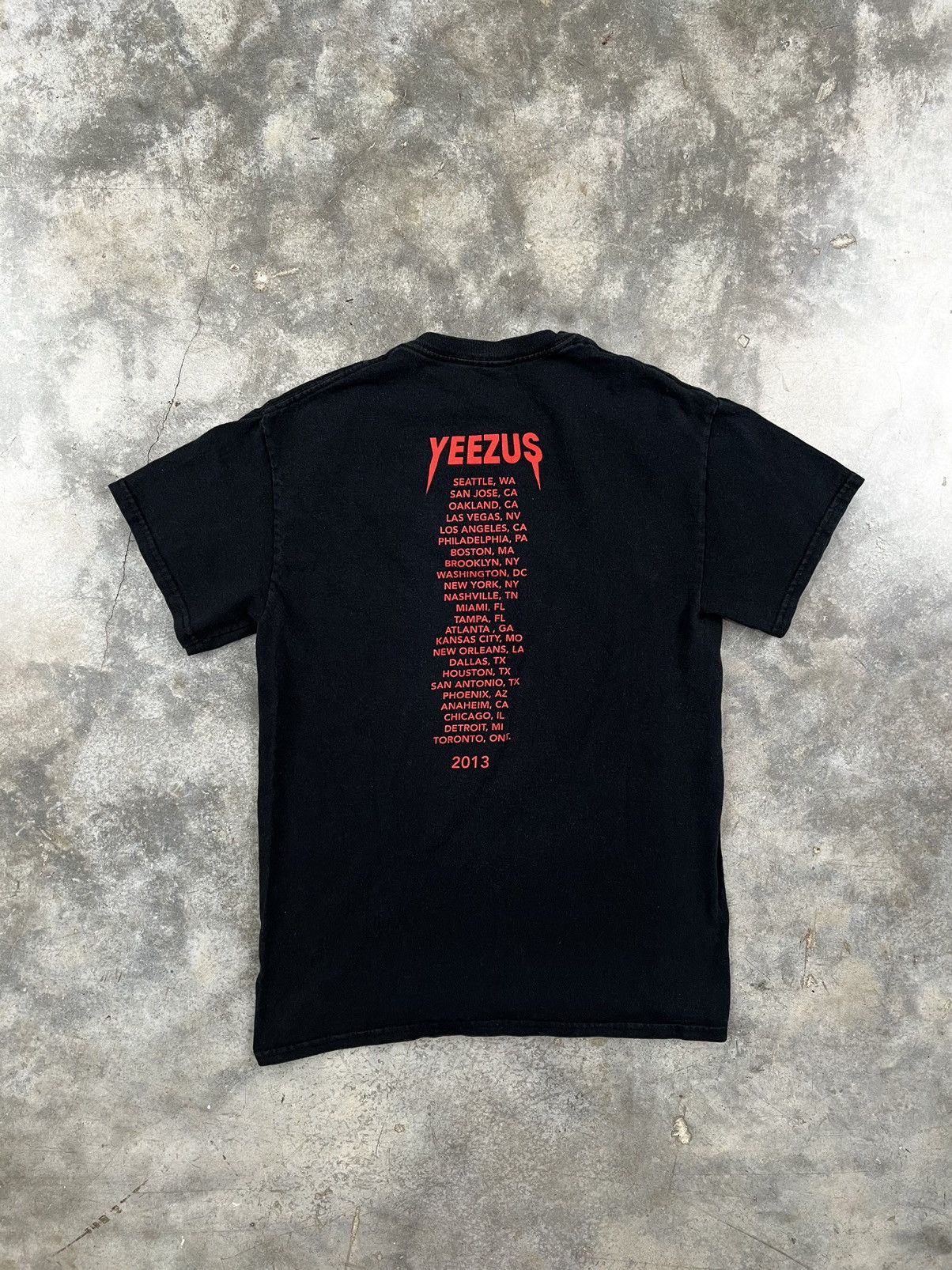 Kanye West Kanye West Yeezus God Wants You Wes Lang Reaper Tee Black Size US S / EU 44-46 / 1 - 3 Thumbnail