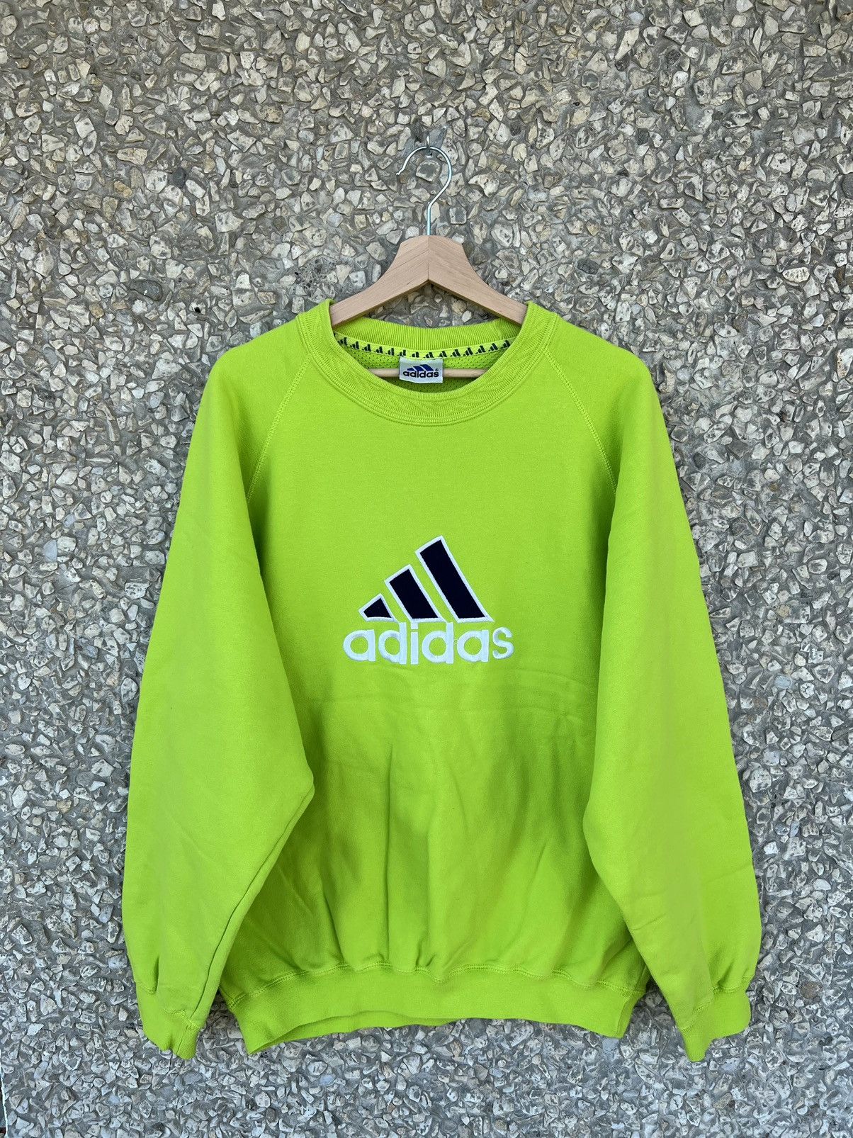 Neon adidas sweatshirt hotsell