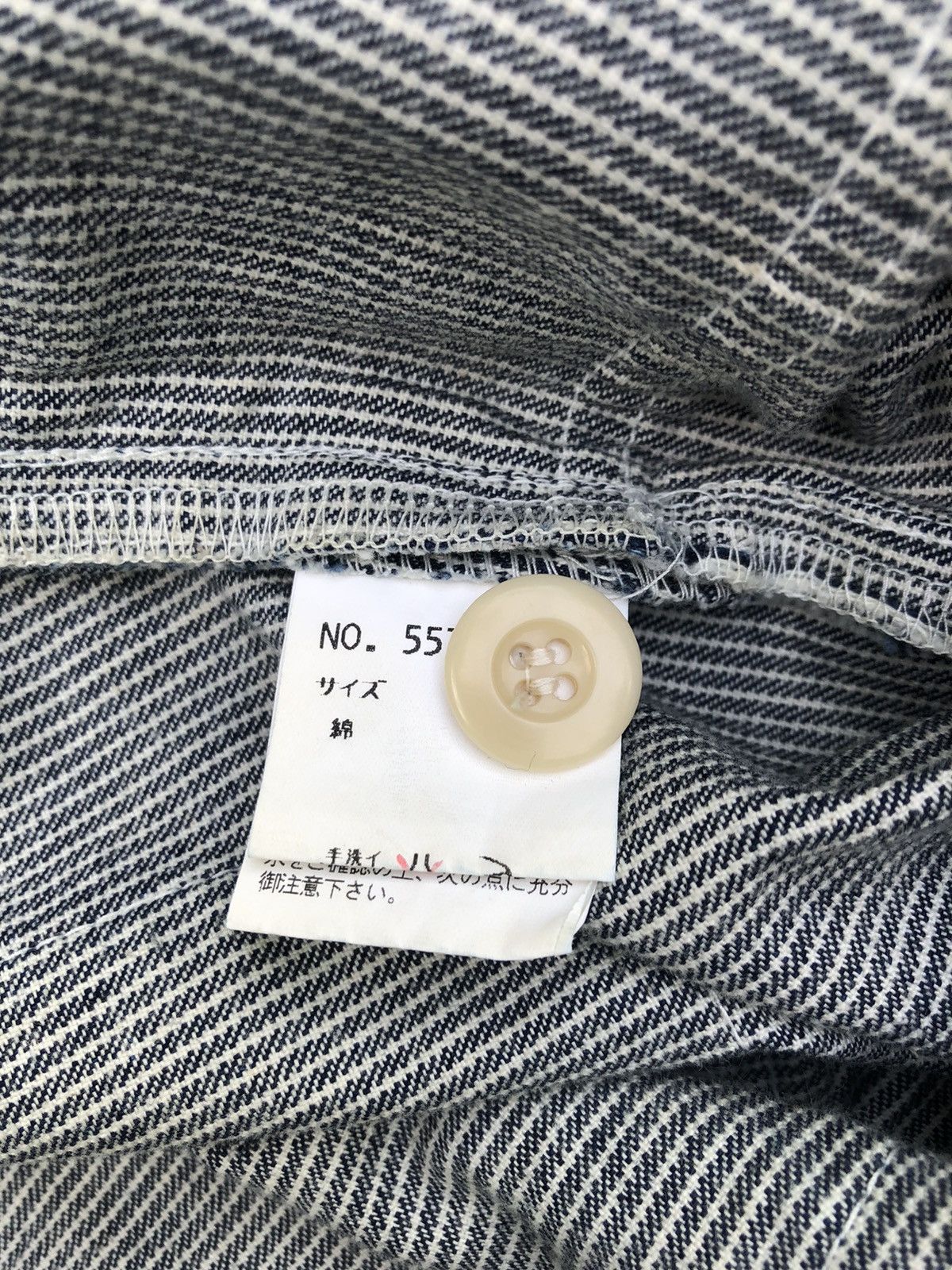 Japanese Brand Rare 🏴‍☠️ hikori striped baker pants Size US 32 / EU 48 - 7 Thumbnail