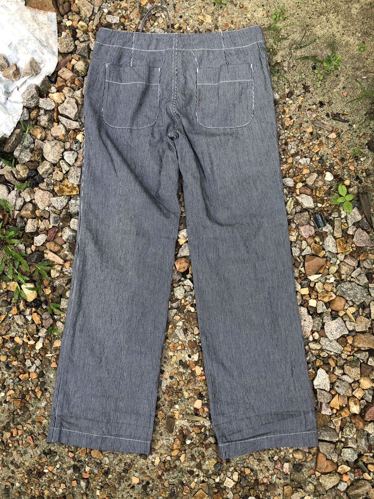 Japanese Brand Rare 🏴‍☠️ hikori striped baker pants Size US 32 / EU 48 - 4 Thumbnail