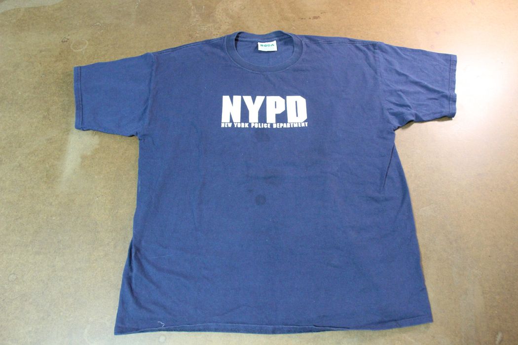 Vintage Vintage Nypd New York City Police Department T Shirt Grailed