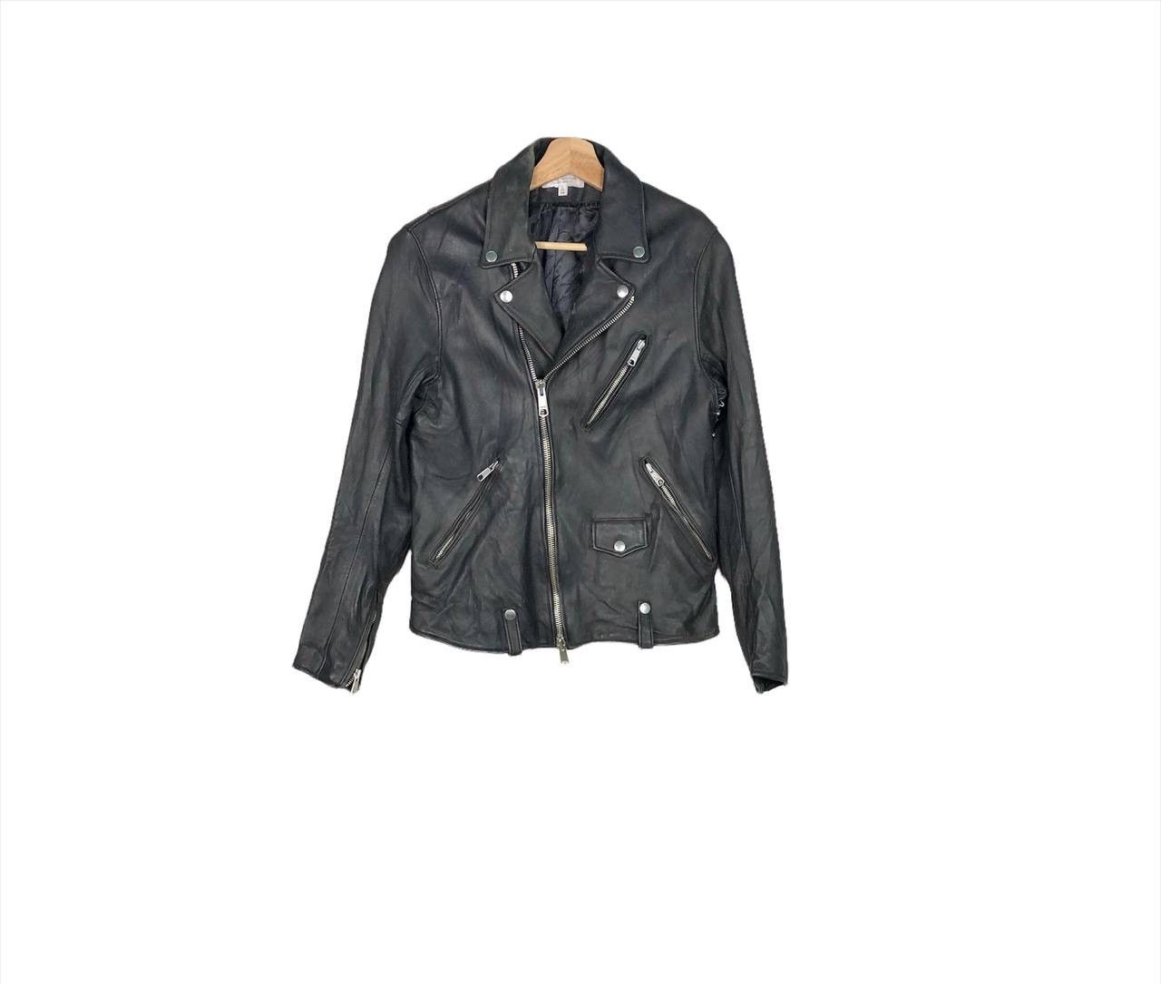 1 Of 1 × Leather Jacket × United Arrows United Arrow Double Collar 