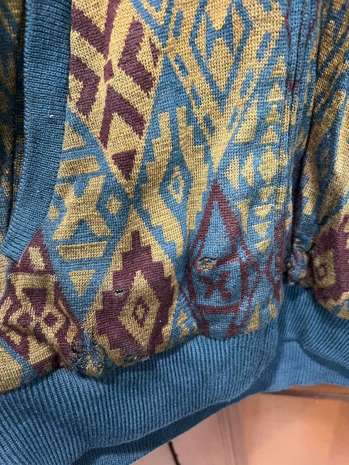 Vintage Knitwear vintage Demain clair colourful Size US L / EU 52-54 / 3 - 6 Thumbnail