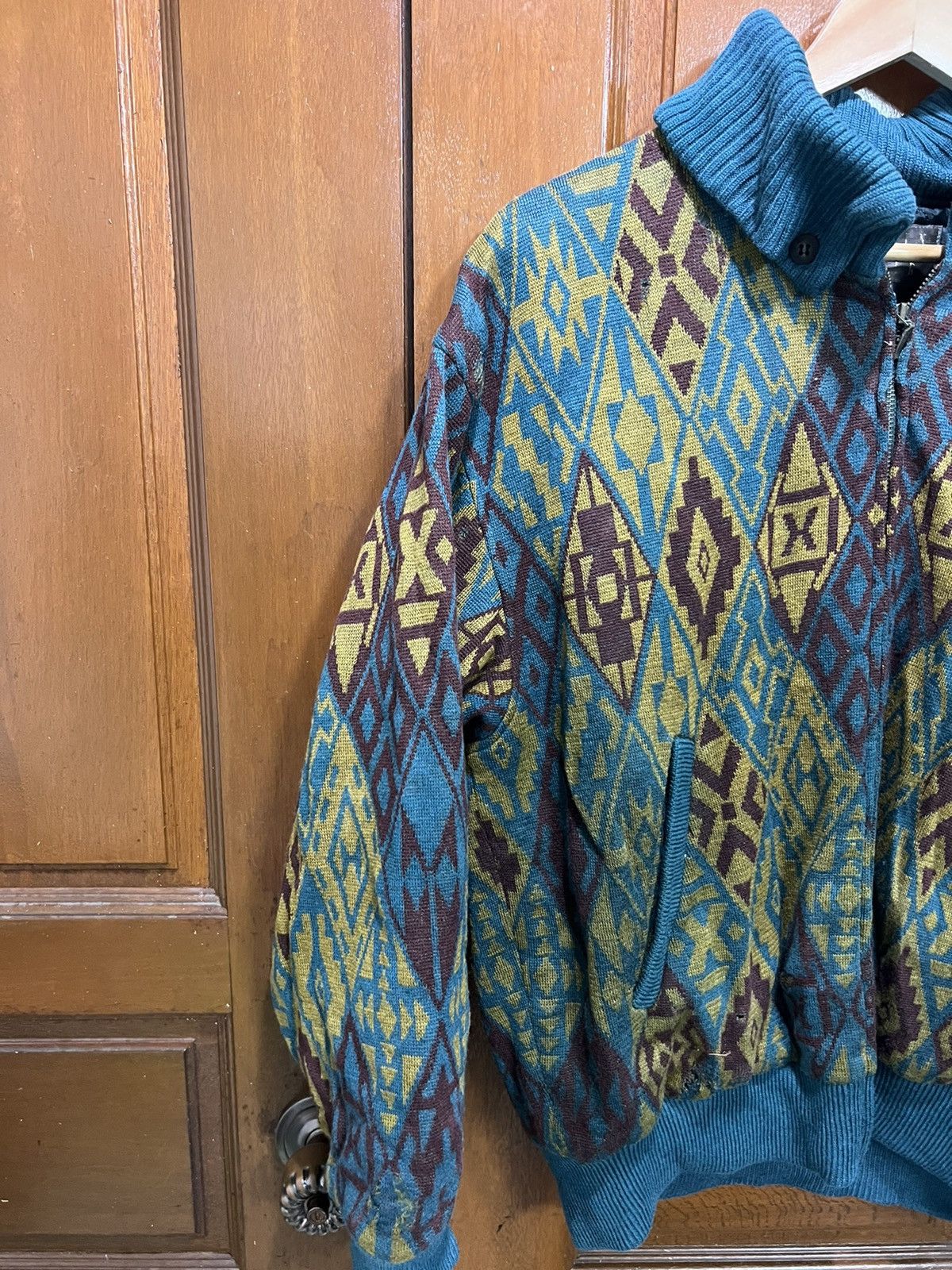 Vintage Knitwear vintage Demain clair colourful Size US L / EU 52-54 / 3 - 3 Thumbnail