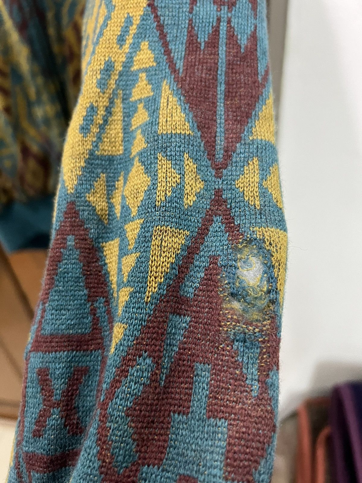 Vintage Knitwear vintage Demain clair colourful Size US L / EU 52-54 / 3 - 9 Thumbnail
