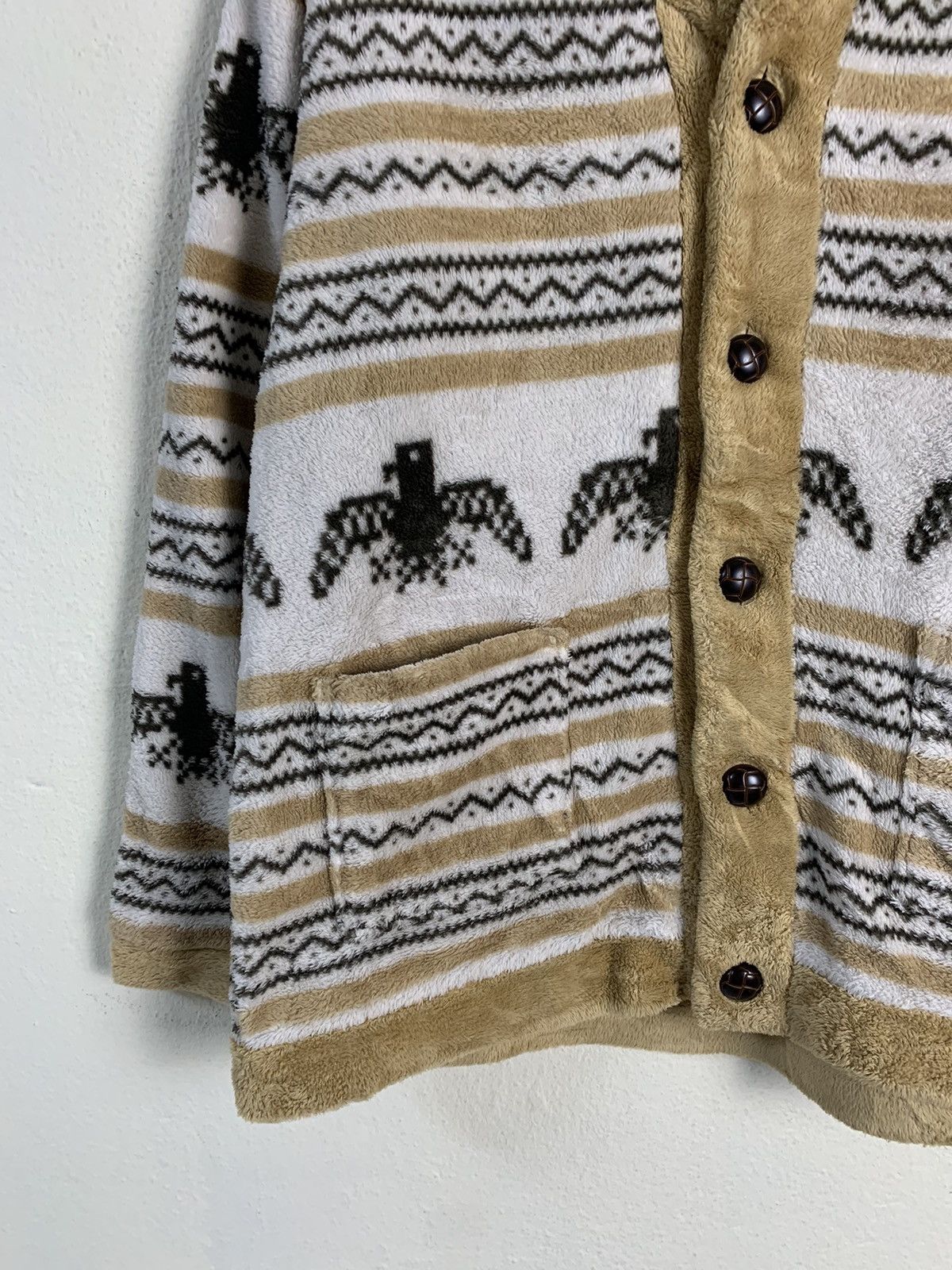 Japanese Brand Good Day Nice Design Fleece Jacket Size US M / EU 48-50 / 2 - 3 Thumbnail
