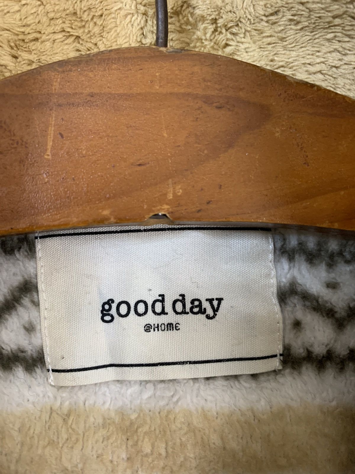 Japanese Brand Good Day Nice Design Fleece Jacket Size US M / EU 48-50 / 2 - 5 Thumbnail
