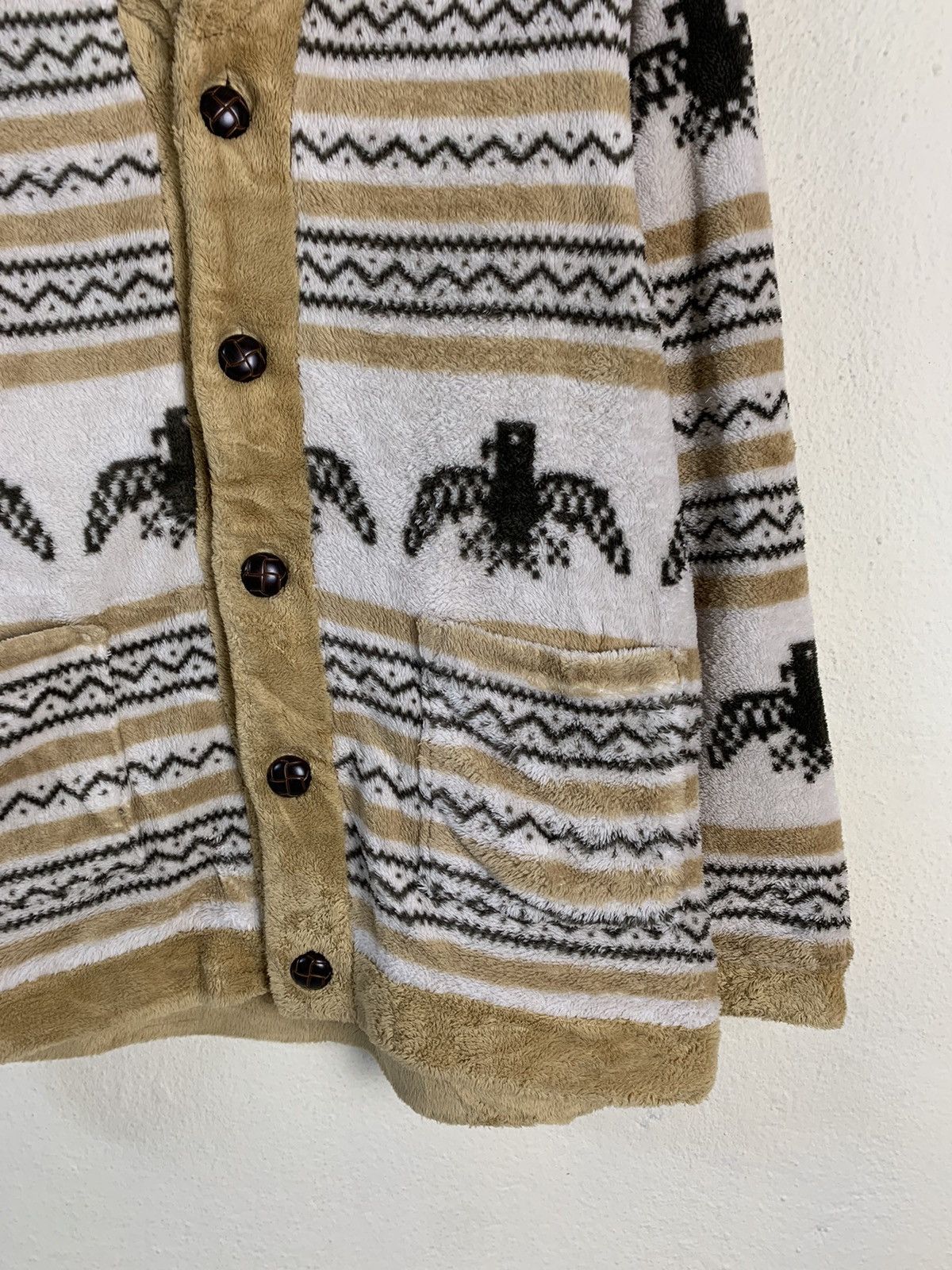 Japanese Brand Good Day Nice Design Fleece Jacket Size US M / EU 48-50 / 2 - 2 Thumbnail