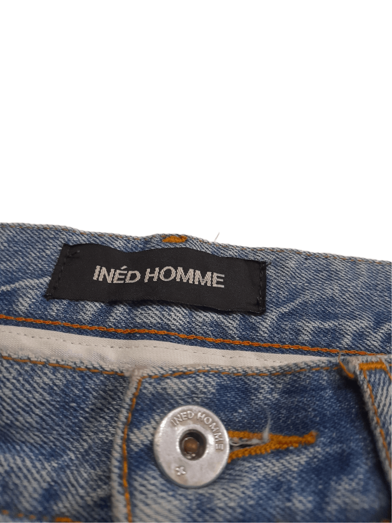 Japanese Brand × Yohji Yamamoto INED Homme by Yohji Yamamoto Denim (E361) Size US 32 / EU 48 - 3 Thumbnail