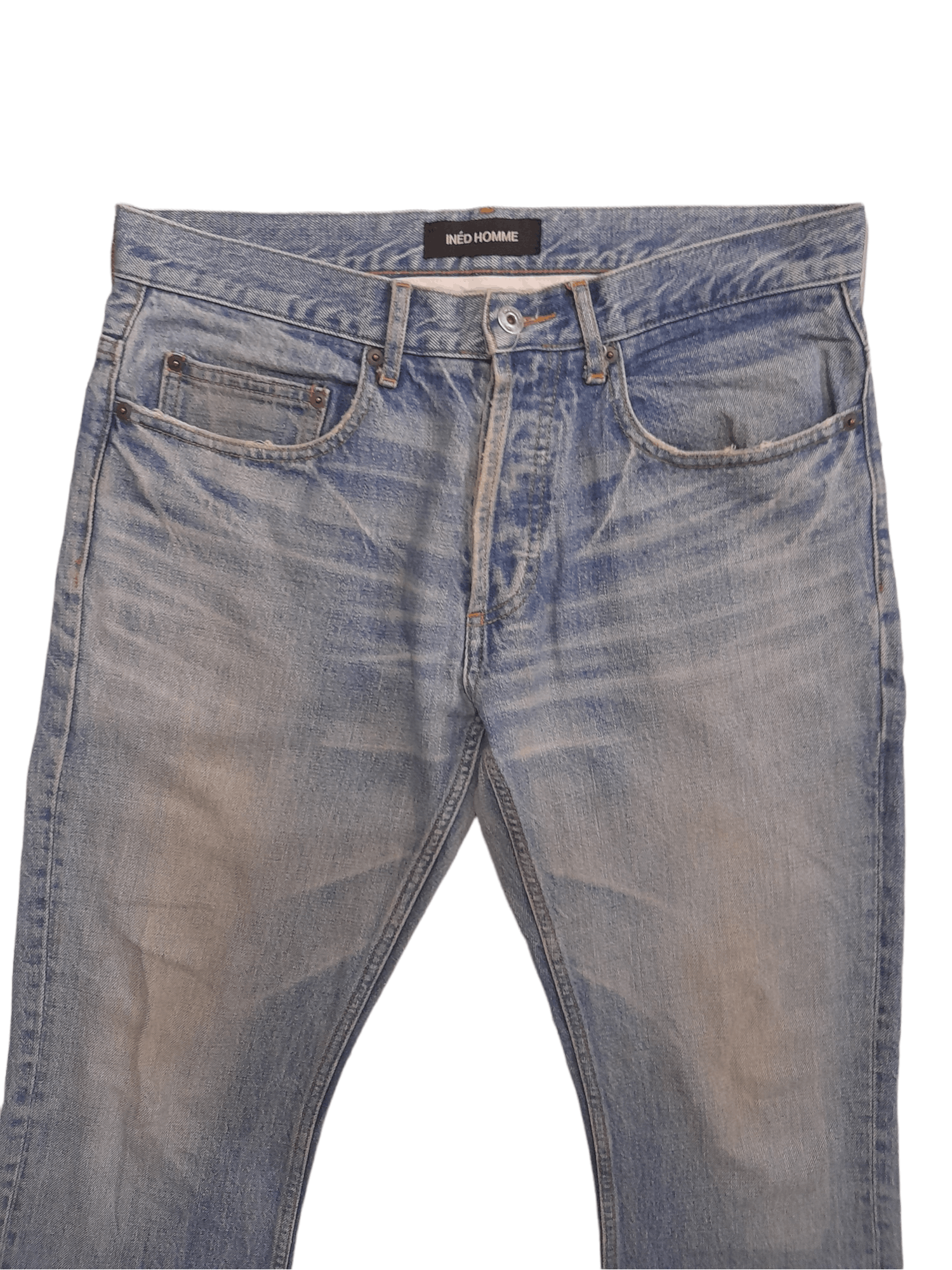 Japanese Brand × Yohji Yamamoto INED Homme by Yohji Yamamoto Denim (E361) Size US 32 / EU 48 - 2 Thumbnail