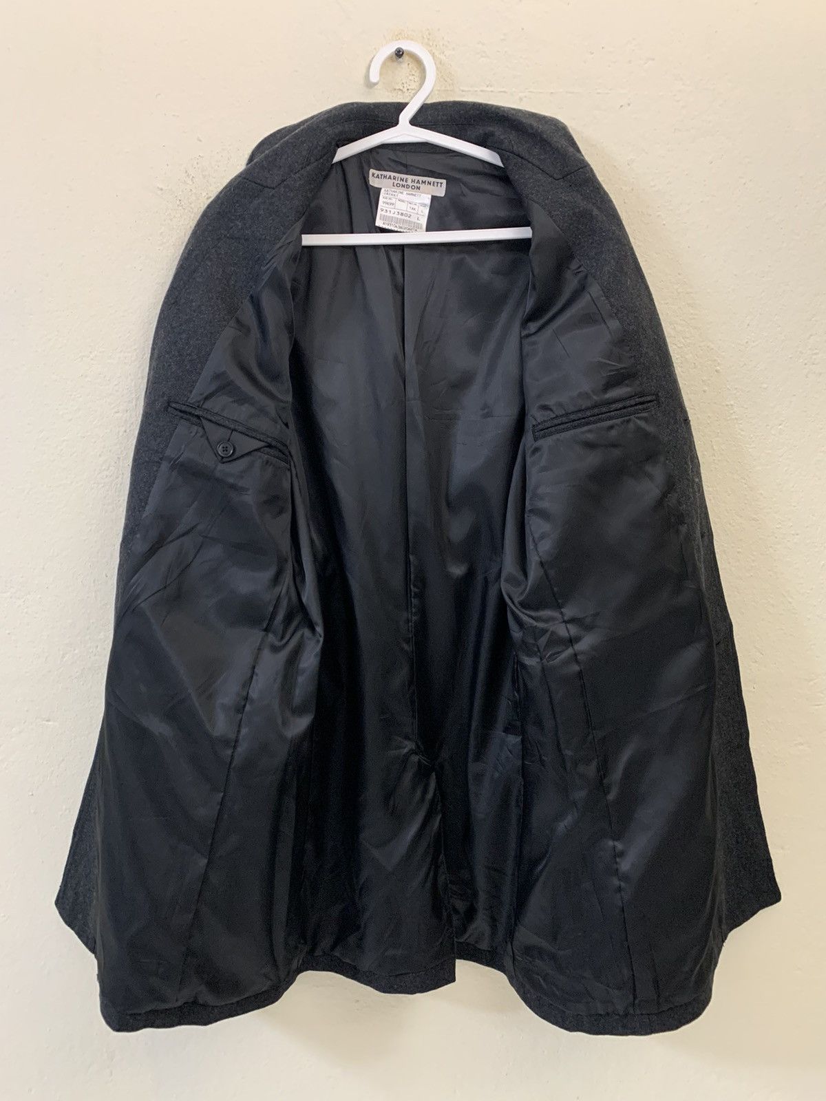 Katharine Hamnett London Katherine Hamnett London Wool Long Jacket Size US M / EU 48-50 / 2 - 9 Thumbnail