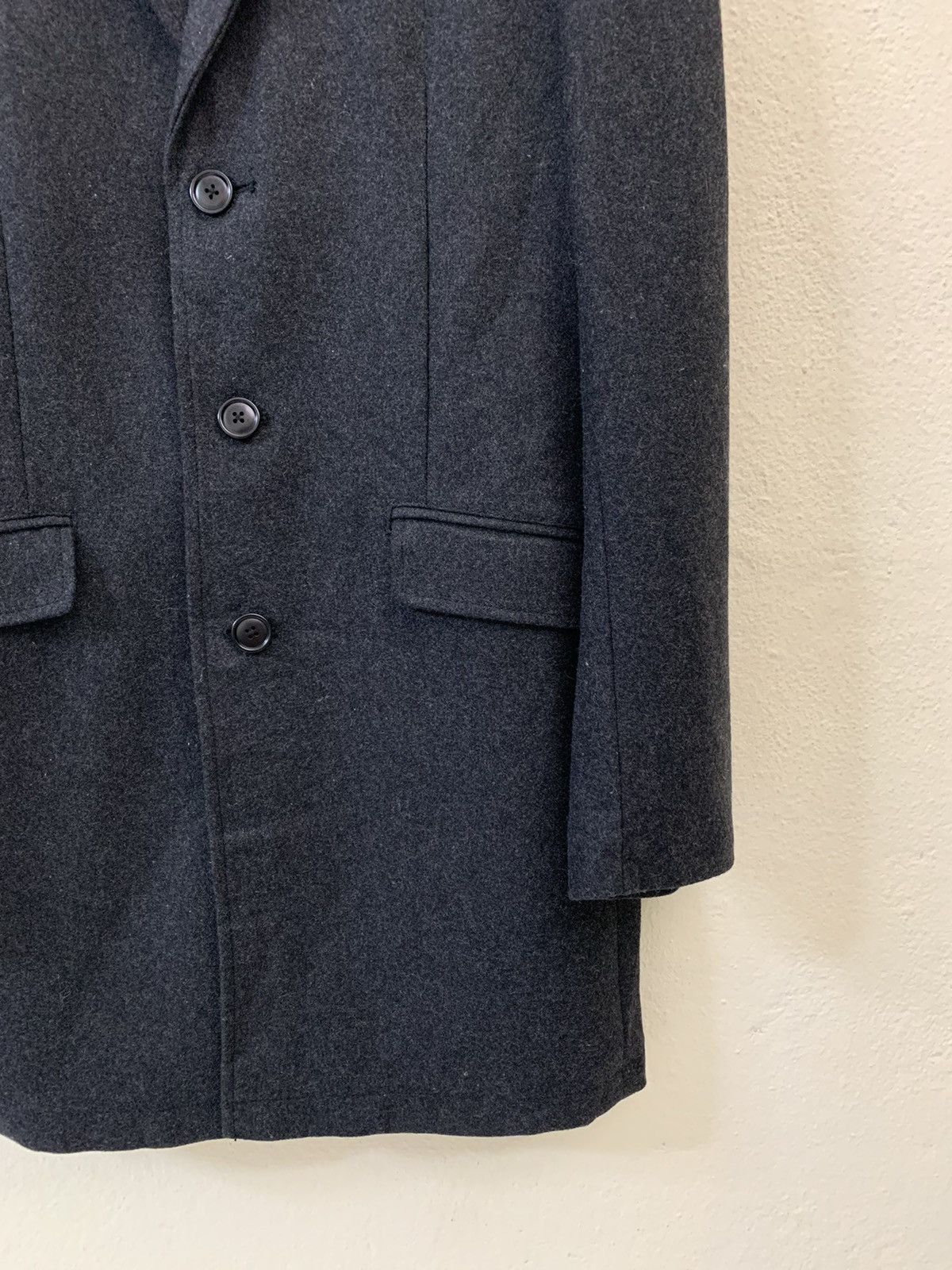 Katharine Hamnett London Katherine Hamnett London Wool Long Jacket Size US M / EU 48-50 / 2 - 2 Thumbnail
