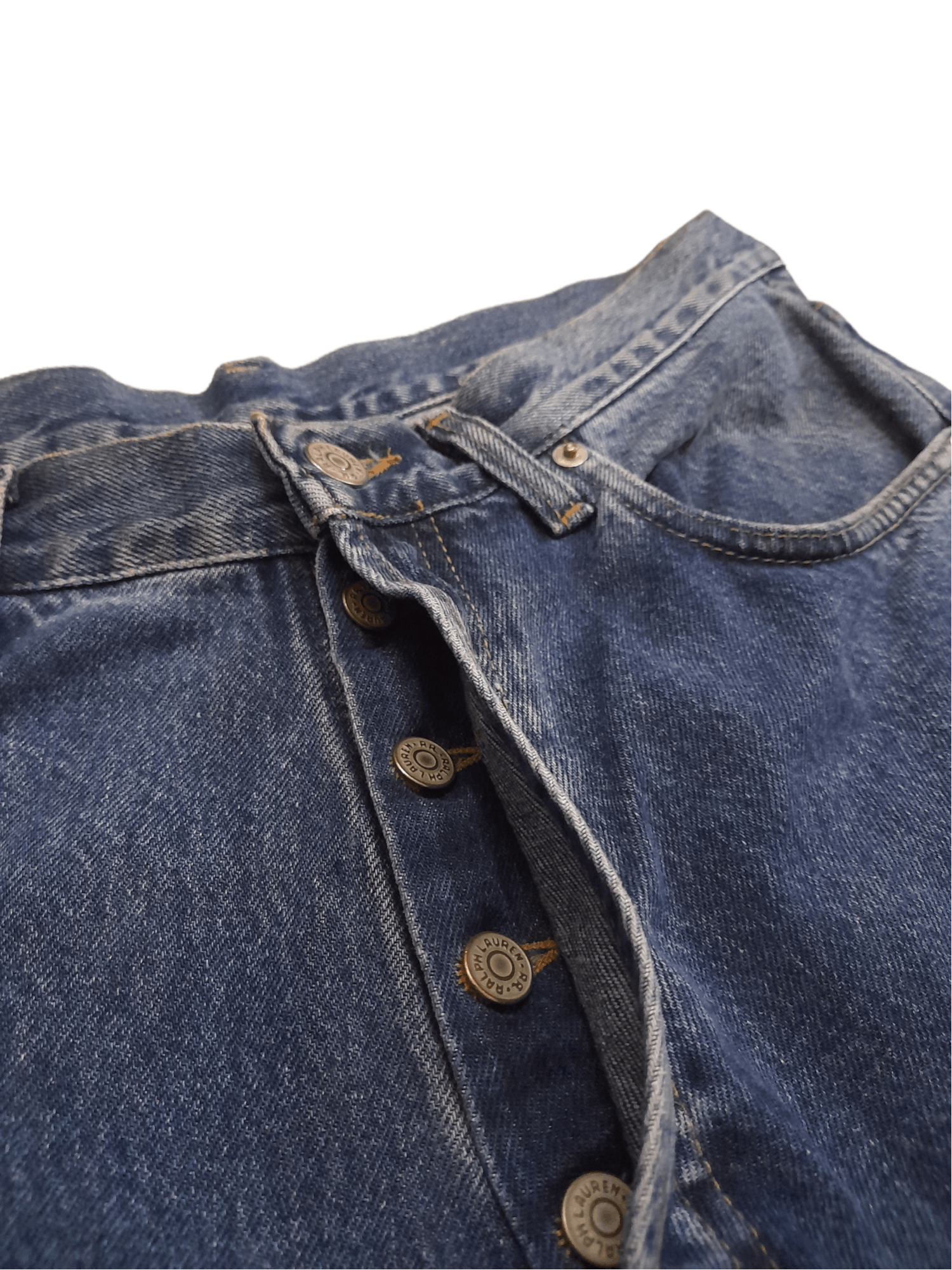 RRL Ralph Lauren 90s RRL Polo Ralph Lauren Denim USA Made (E364) W32 Size US 32 / EU 48 - 7 Thumbnail