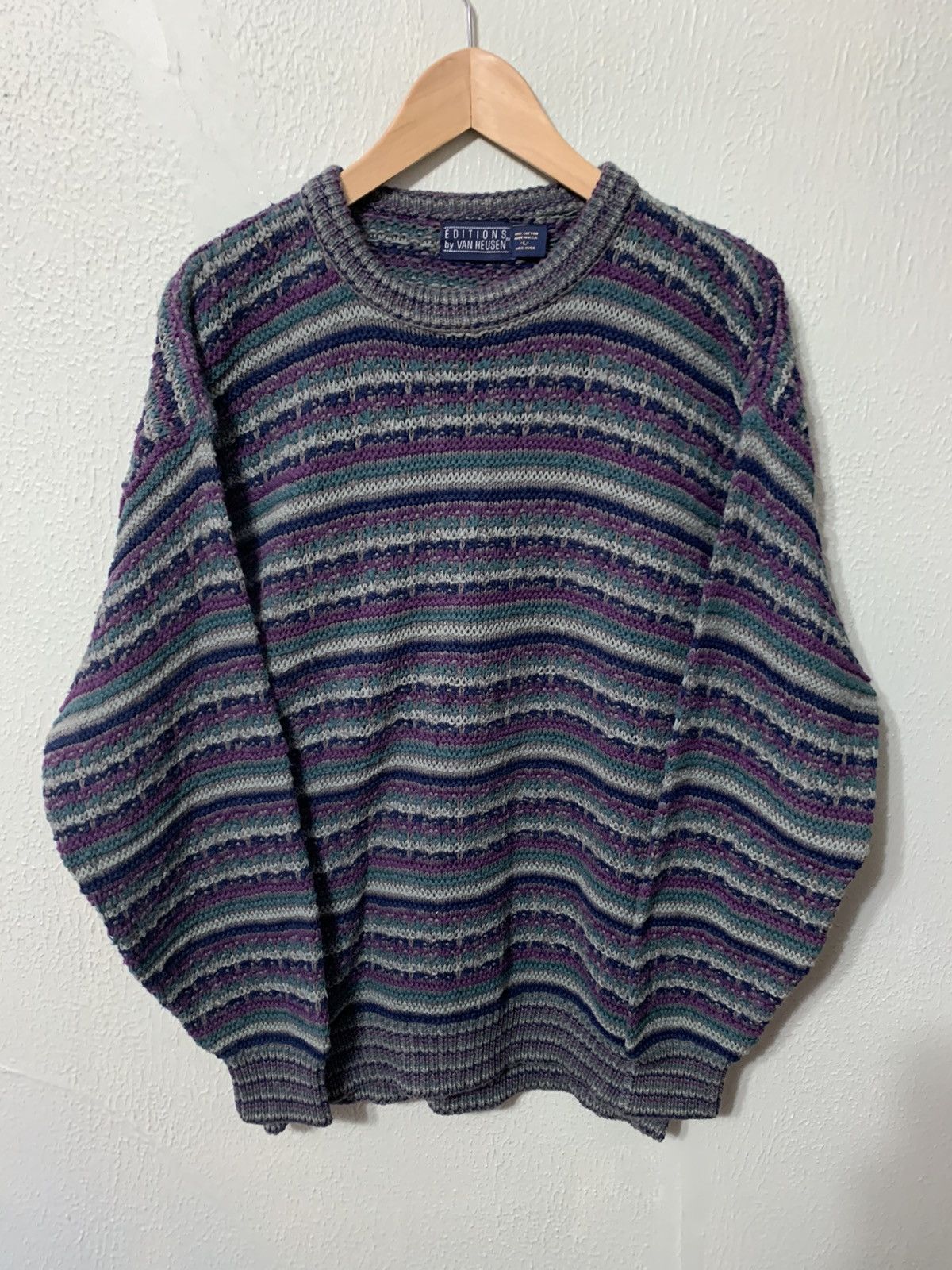 Vintage Vintage Aurora Horizon Knit Sweater | Grailed