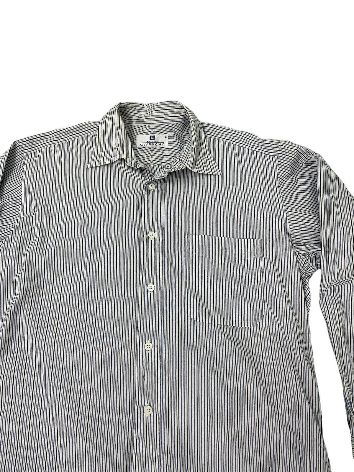 Monsieur Givenchy Striped Button Shirt 38🟩