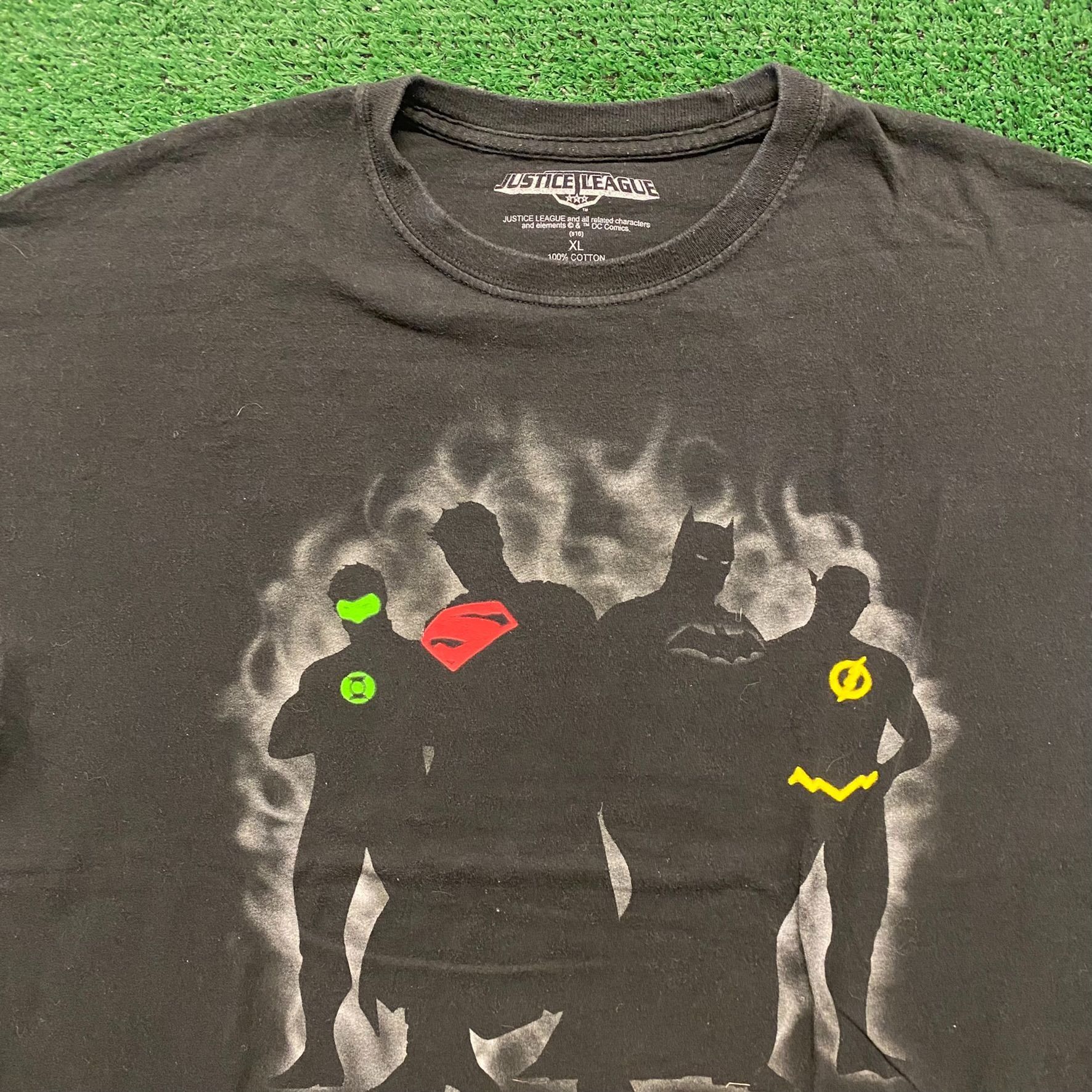 DC Comics Justice League Vintage DC Comic T-Shirt Size US XL / EU 56 / 4 - 2 Thumbnail