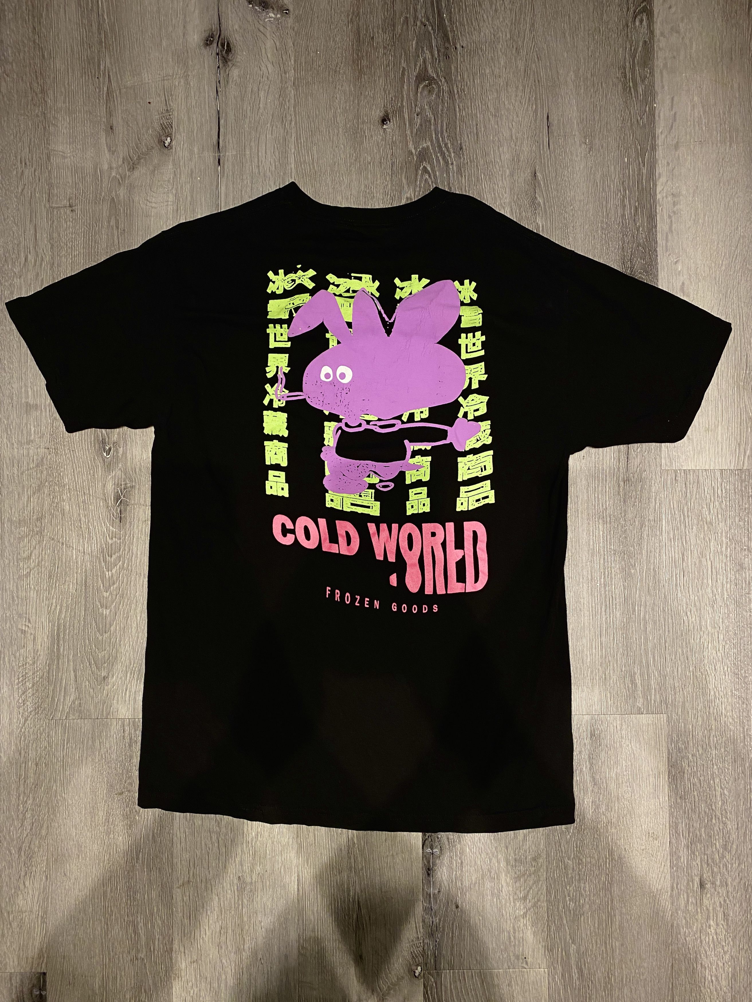 Cold World Frozen Goods Cold World Frozen Goods Jeremy Dean Deansnuts Bunny T-shirt Size US L / EU 52-54 / 3 - 1 Thumbnail