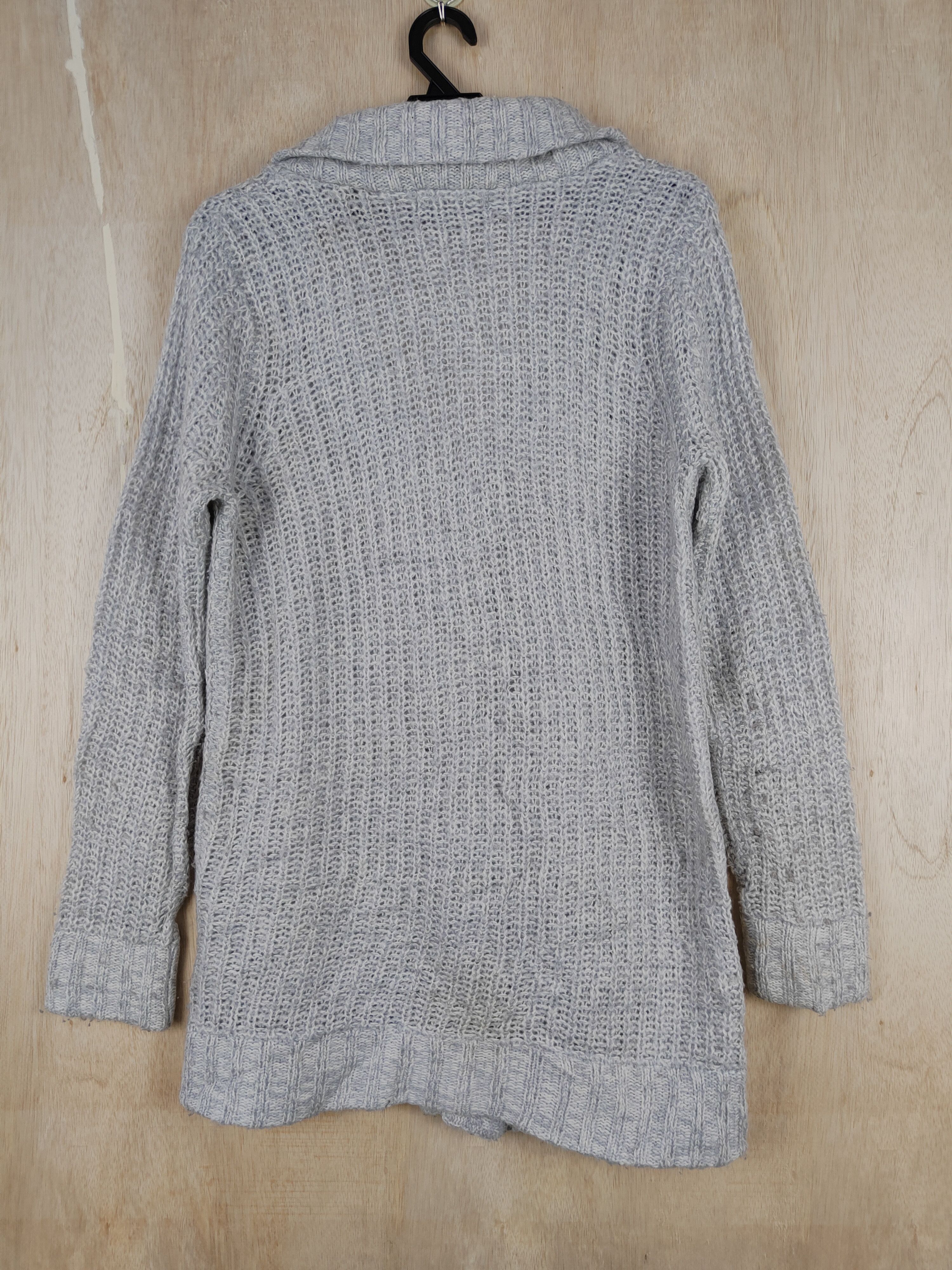 Aran Isles Knitwear Wig Wag Gray Cardigan aran isle cable knitwear #S309 Size US M / EU 48-50 / 2 - 5 Thumbnail