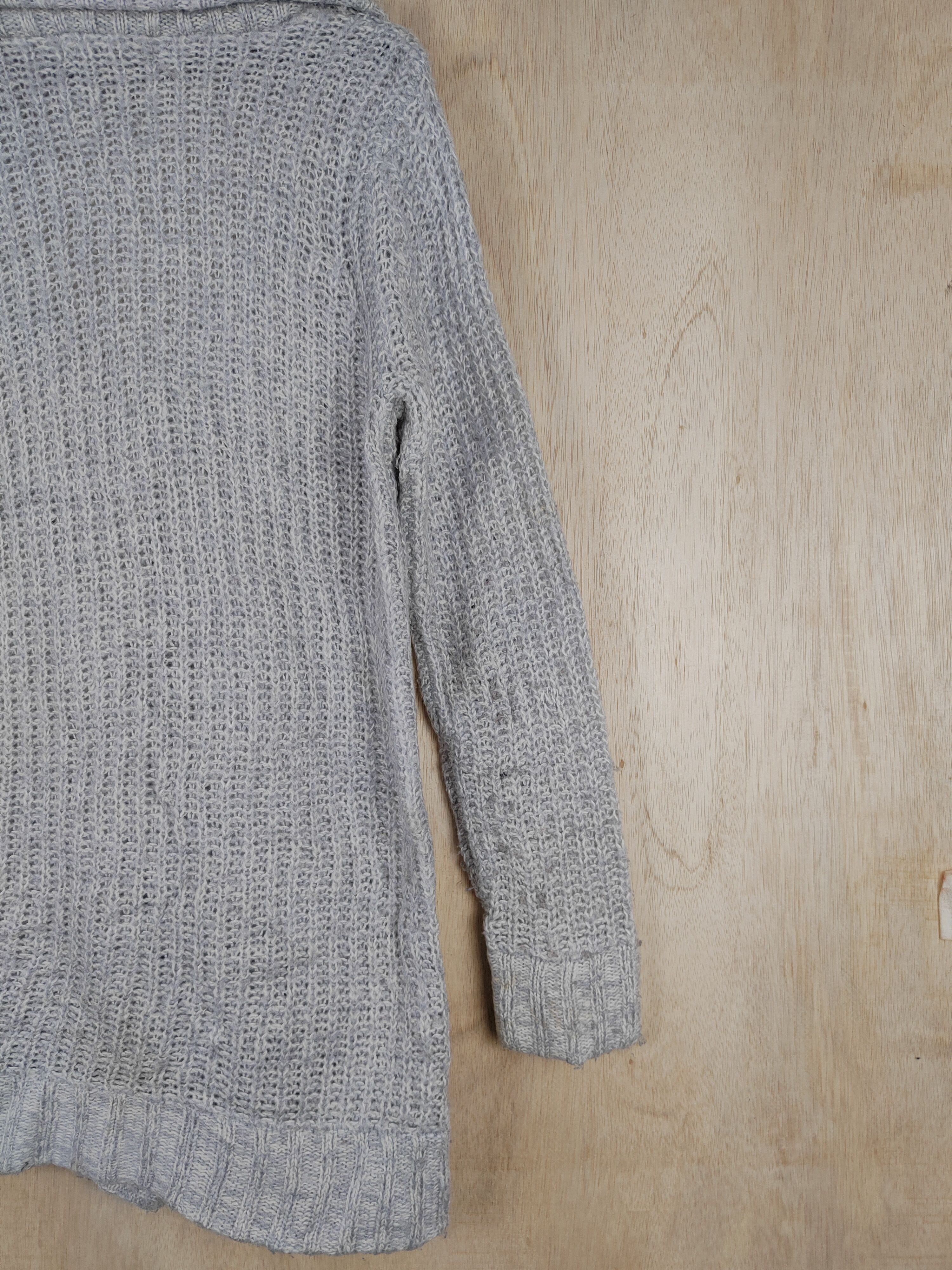 Aran Isles Knitwear Wig Wag Gray Cardigan aran isle cable knitwear #S309 Size US M / EU 48-50 / 2 - 7 Thumbnail