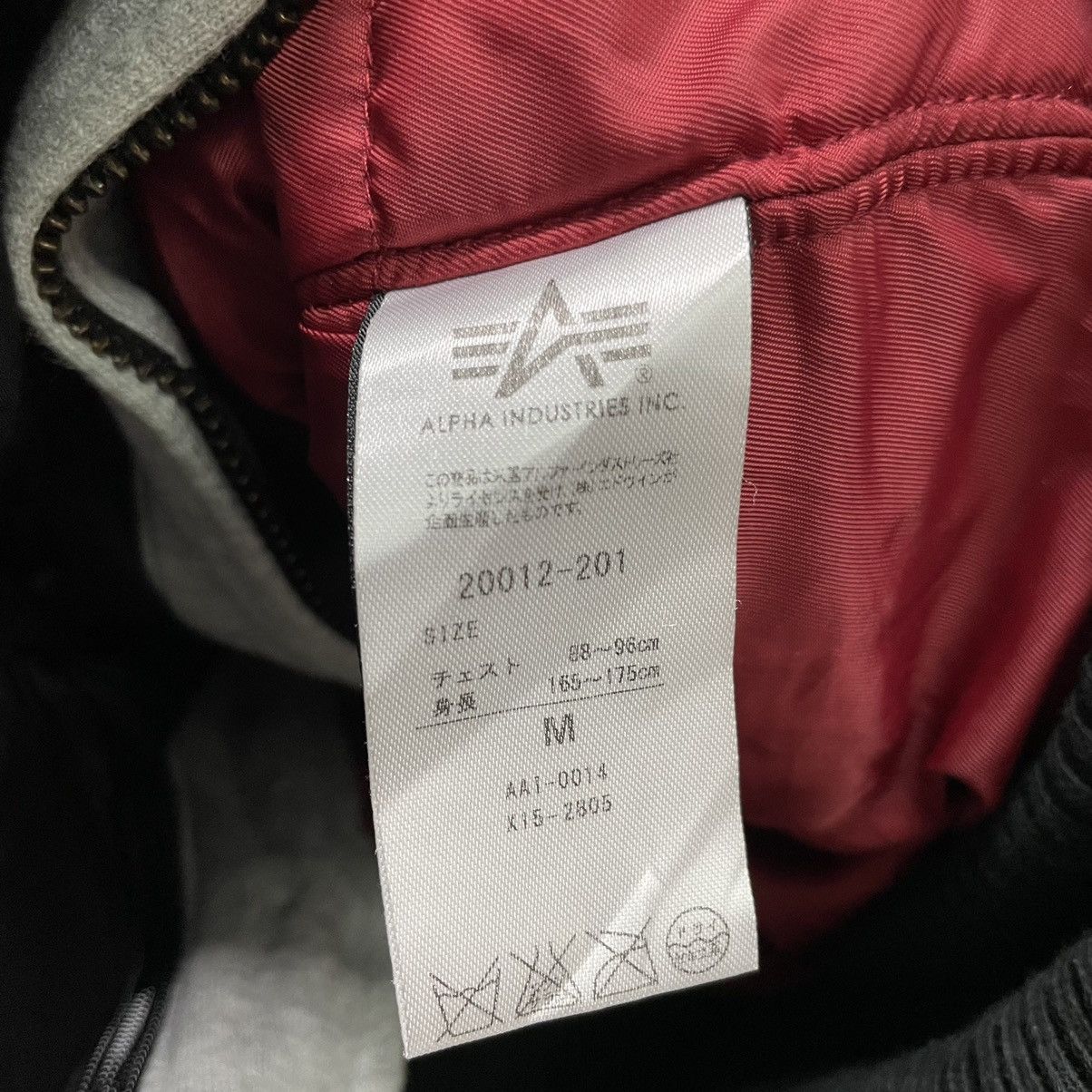 Alpha Industries 💥 ALPHA INDUSTRIES MA-1 MILITARY BOMBER HOODIE JACKET Size US M / EU 48-50 / 2 - 12 Thumbnail