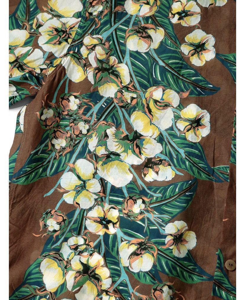 Kapital silk rayon cotton flower aloha shirts size 3 Shirts Button Ups