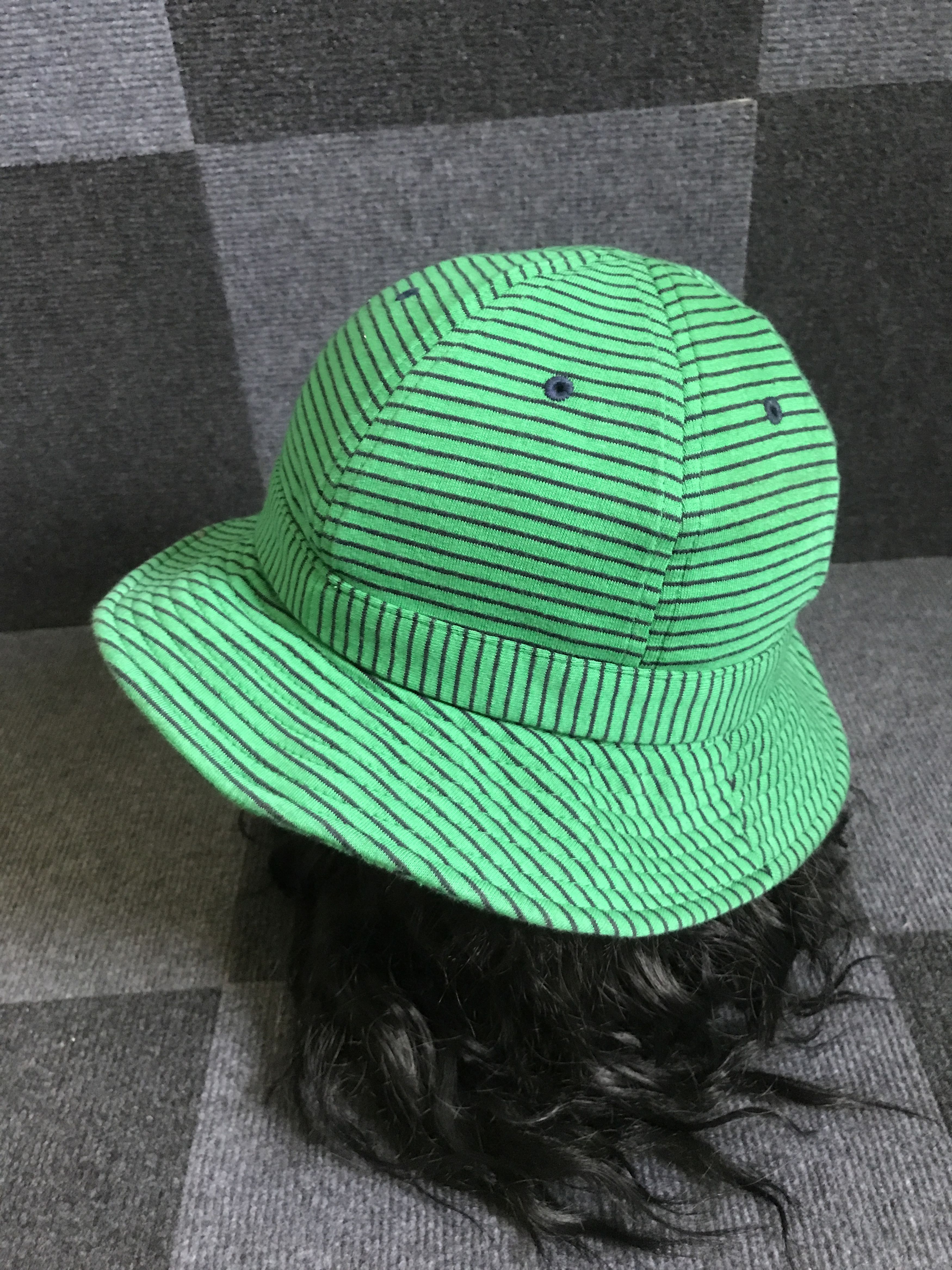 Other BSC66 Unbrand Fine Stylish Stripe Bucket Hat Size ONE SIZE - 2 Thumbnail