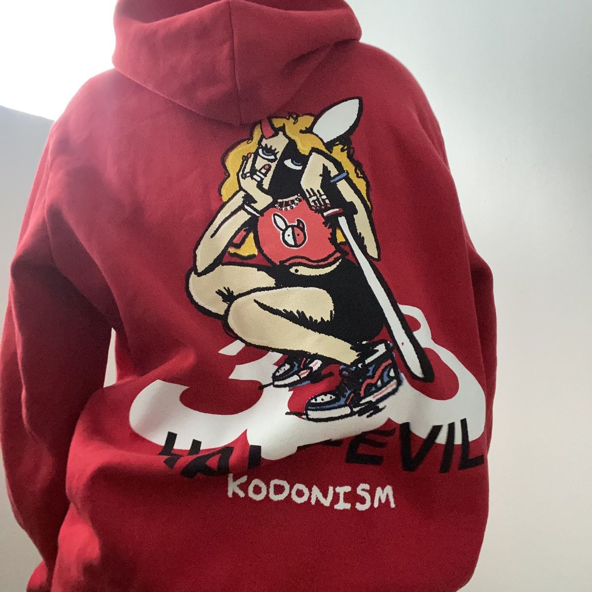 Half Evil × Kodone Kodone x Half Evil Bunny Girl Full Zip Red Size US S / EU 44-46 / 1 - 3 Thumbnail