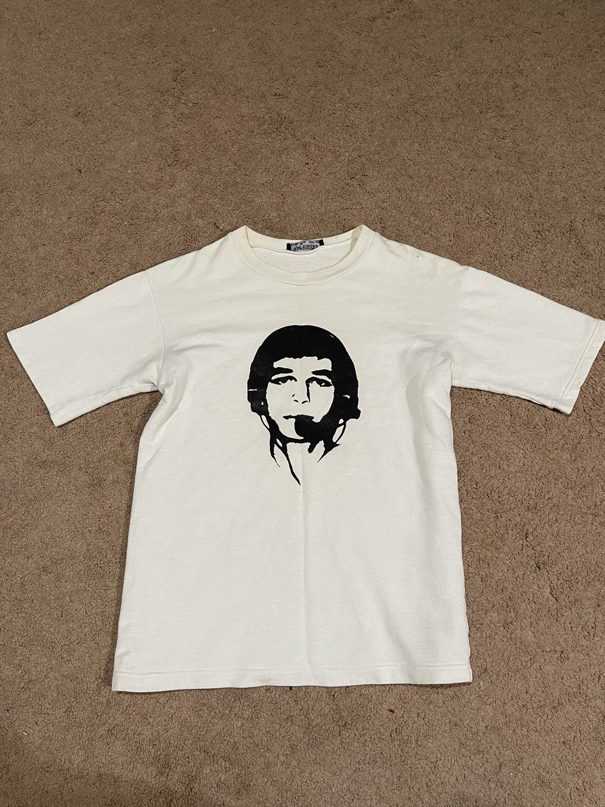 T-shirt Art Graphique Intarsia White Peppard 1998 – Taille L Homme – Occasion Très Bon état