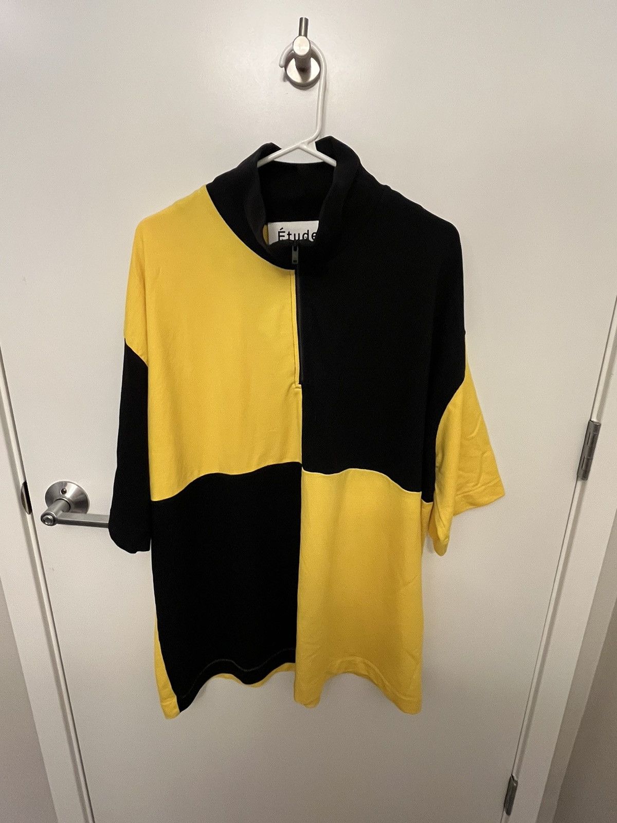 Etudes Black & Yellow Desert Check Polo, A$AP Rocky Testing Size US L / EU 52-54 / 3 - 1 Thumbnail