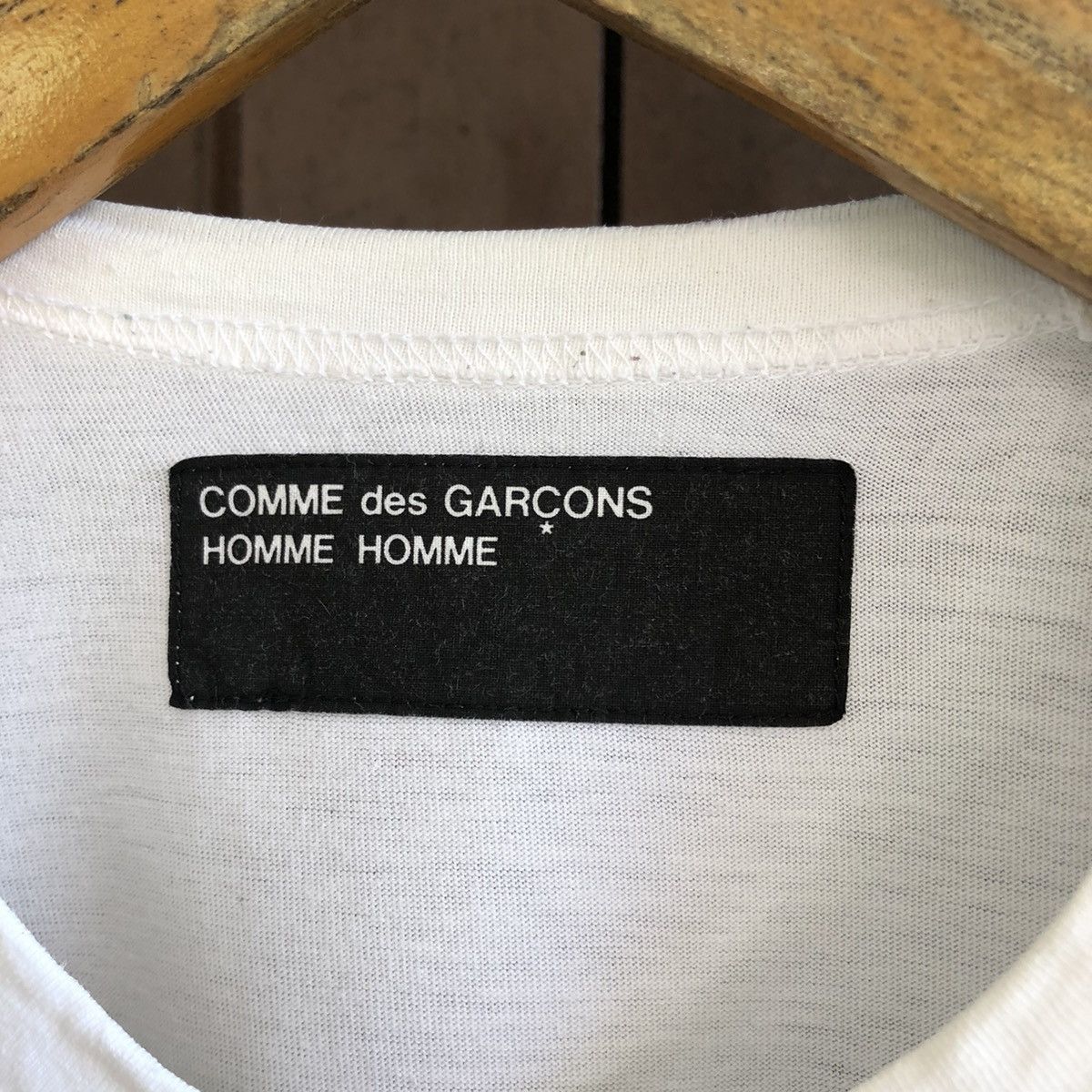 Comme des Garcons × Comme des Garcons Homme Plus × Japanese Brand Rare Comme des Garcons Plain Tee Size US M / EU 48-50 / 2 - 3 Thumbnail