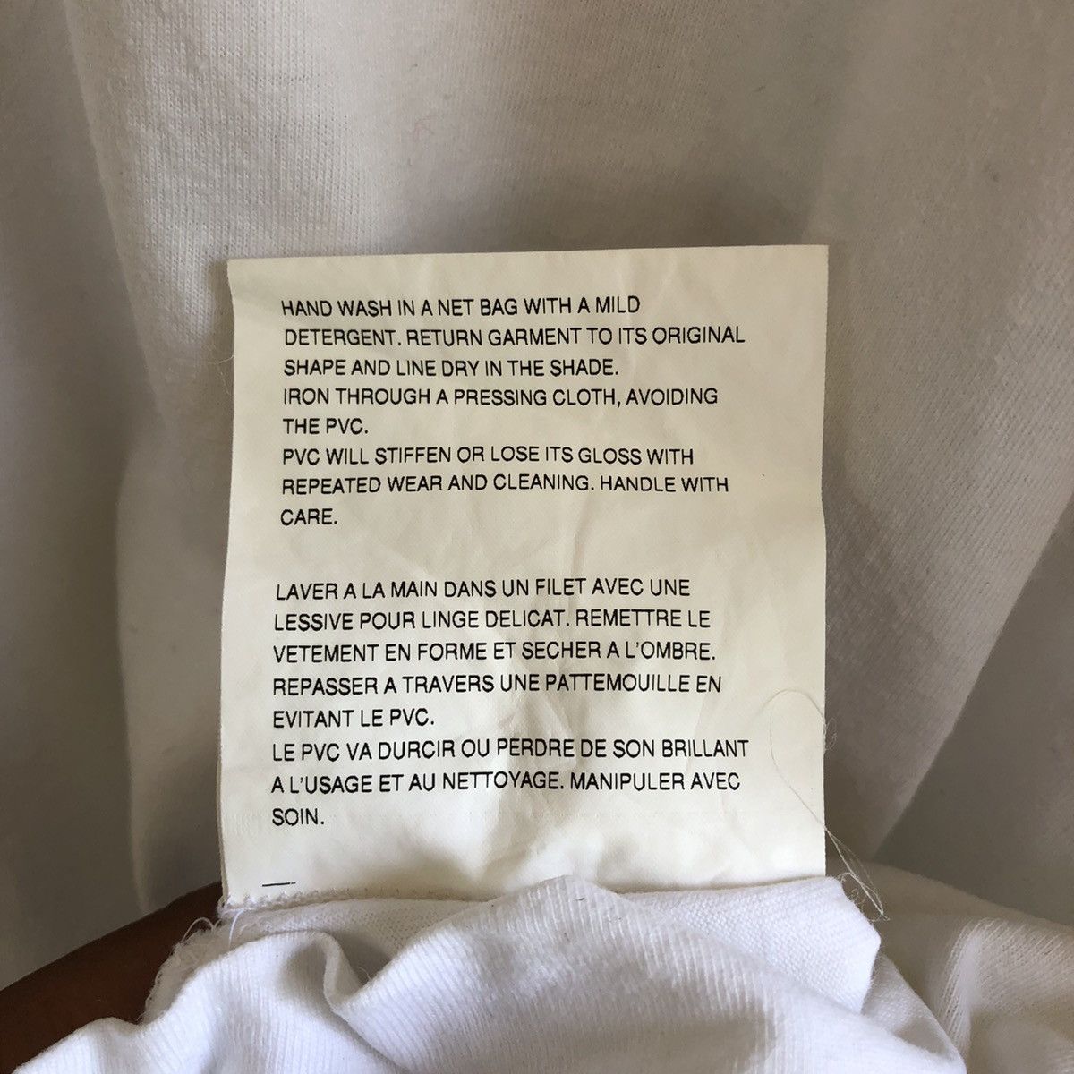 Comme des Garcons × Comme des Garcons Homme Plus × Japanese Brand Rare Comme des Garcons Plain Tee Size US M / EU 48-50 / 2 - 4 Thumbnail