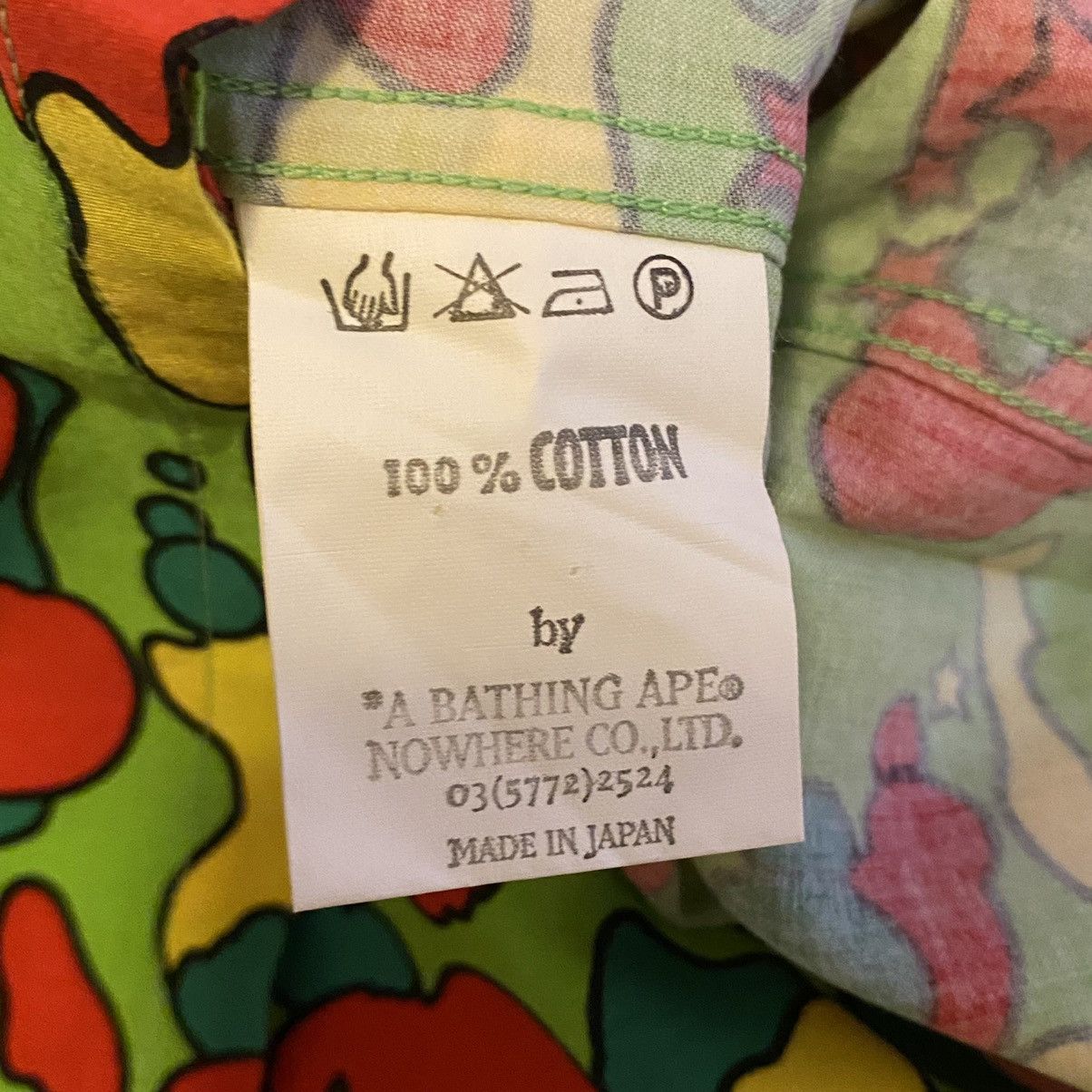 Bape × Nigo New Bape Psyche Camo Button Up Shirt Mediun Size US M / EU 48-50 / 2 - 5 Thumbnail