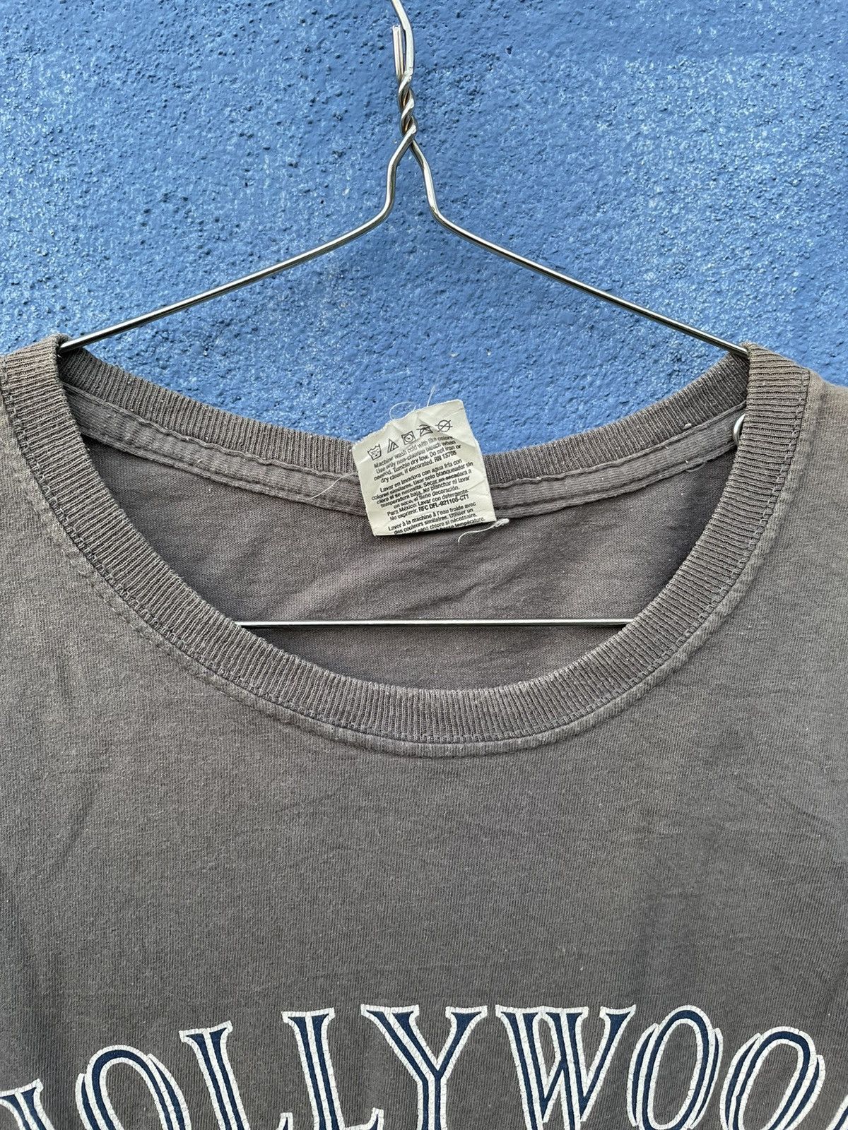 Vintage Vtg Hollywood The Golden State USA Tee x Fruit Of The Loom Size US S / EU 44-46 / 1 - 5 Thumbnail