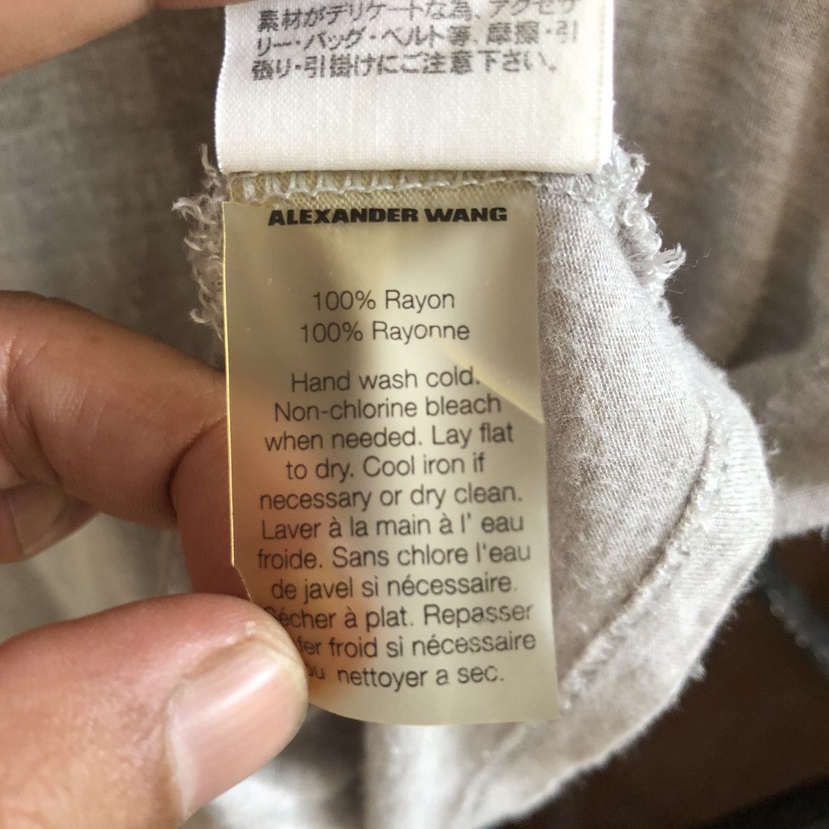 Alexander Wang Alexander Wang Plain tee Size US XS / EU 42 / 0 - 4 Thumbnail