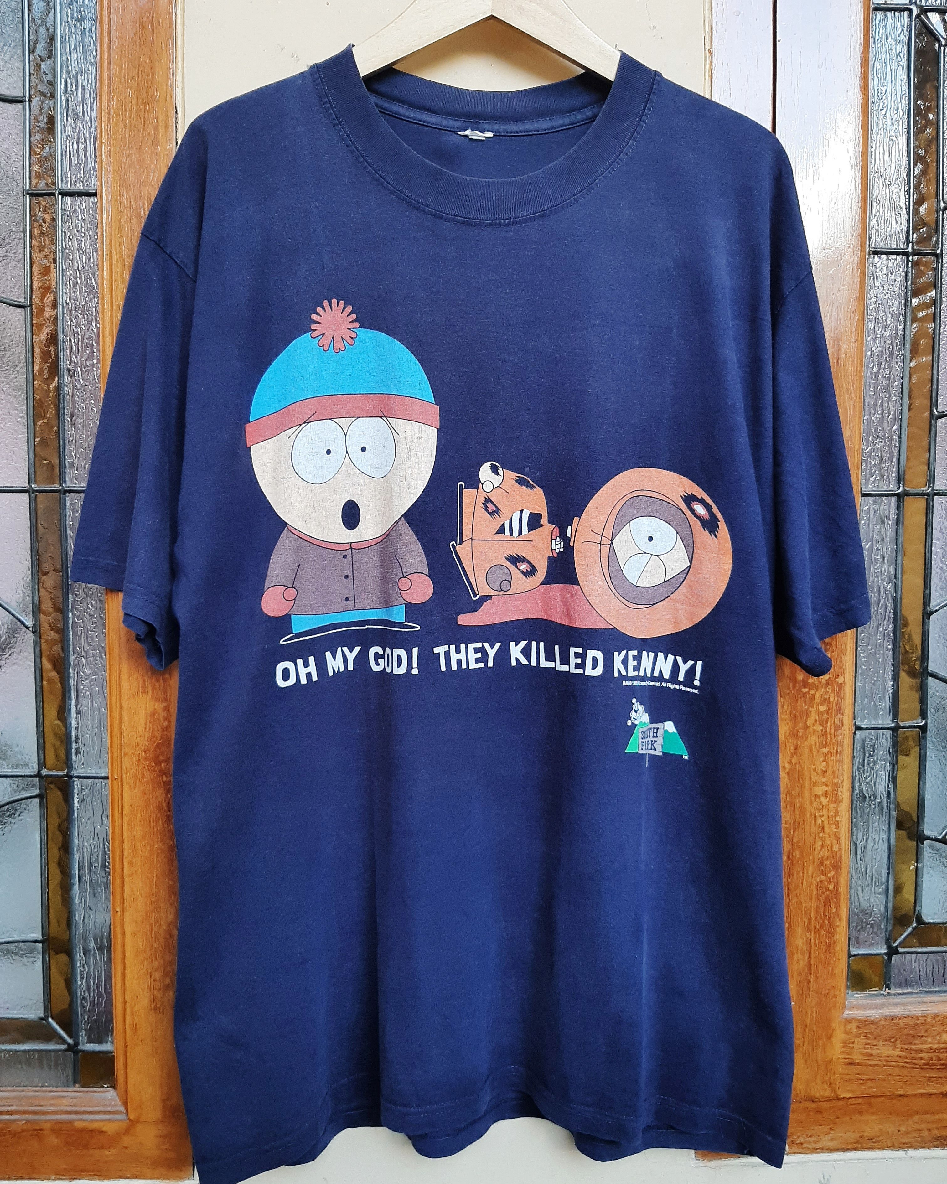 Vintage Vintage South Park 1998 Oh My God They Killed Kenny | Grailed