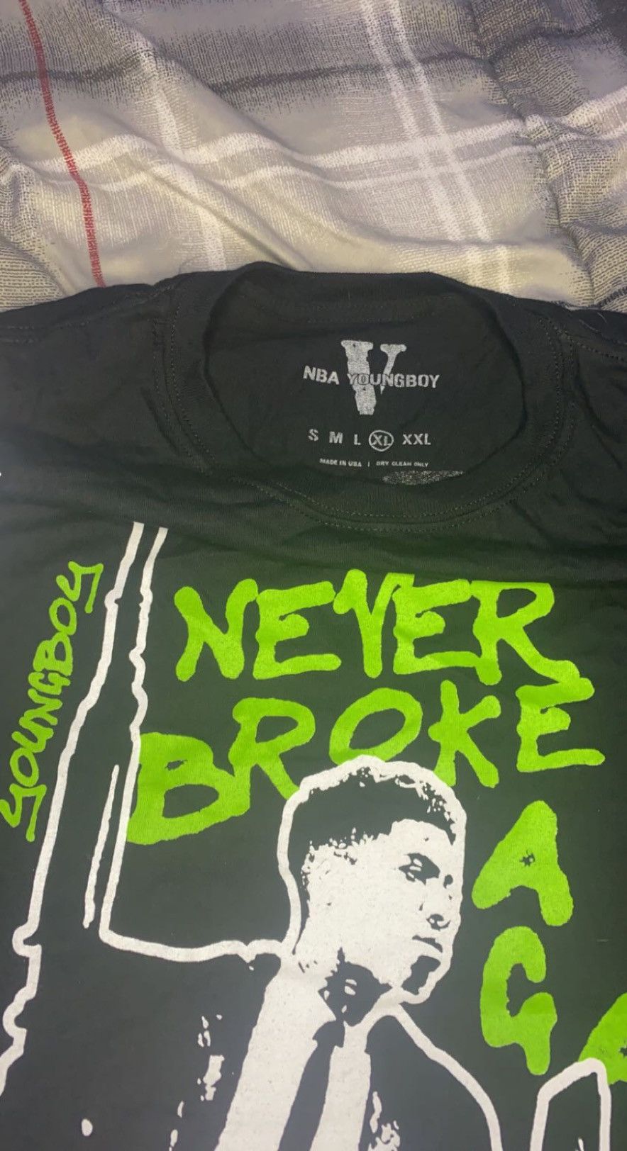 Vlone Youngboy NBA X Vlone My Window Tee Size US XL / EU 56 / 4 - 2 Thumbnail