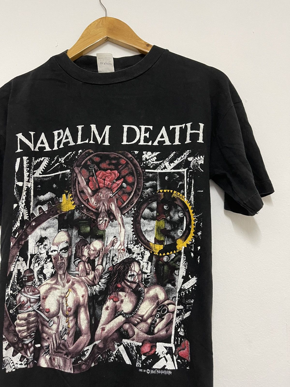 Vintage Napalm Death “ Utopia Banished 1992 Death Metal N1