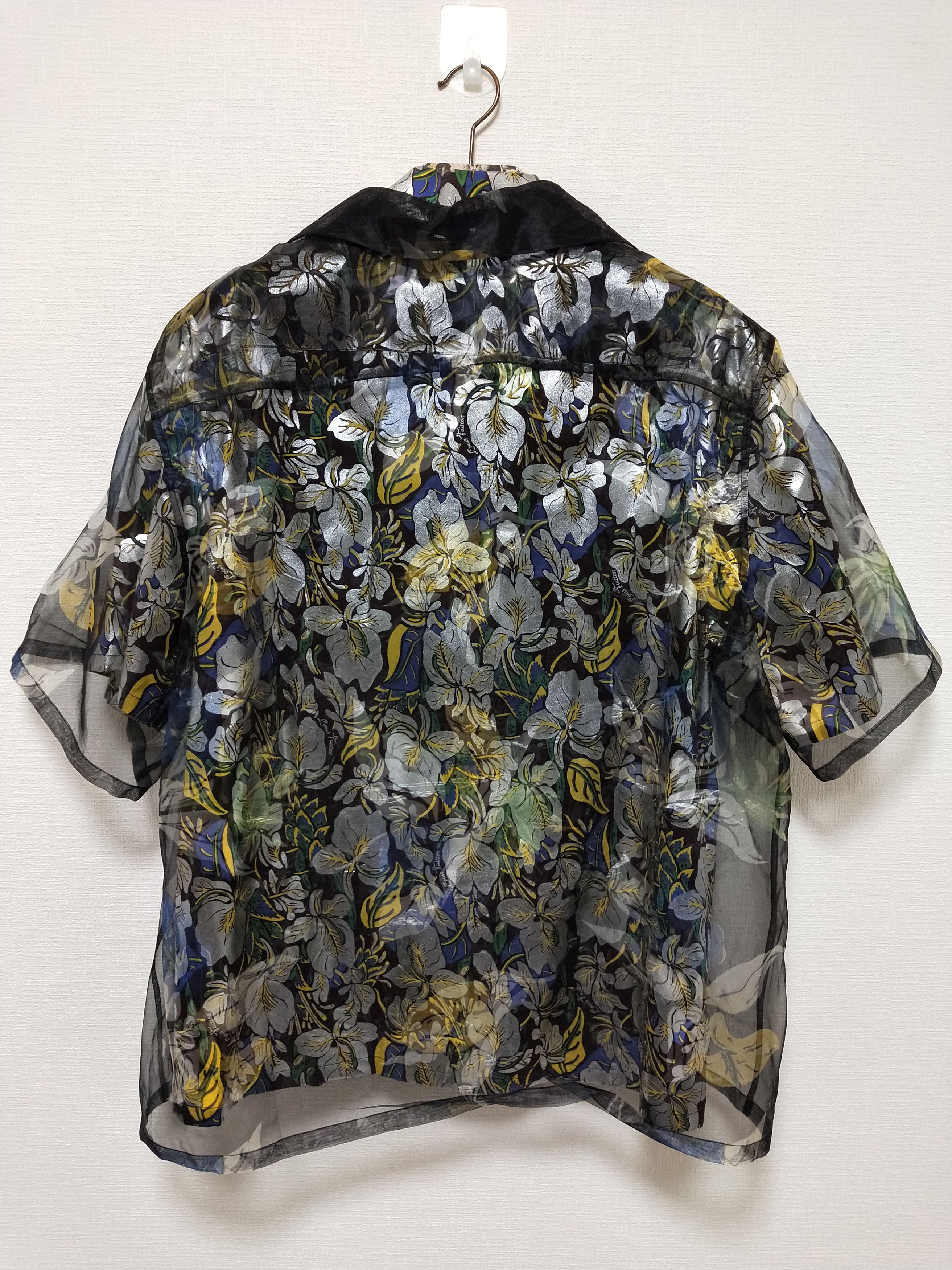 Kim Jones Double Layered Hawaiian Floral Shirt Size US L / EU 52-54 / 3 - 2 Thumbnail