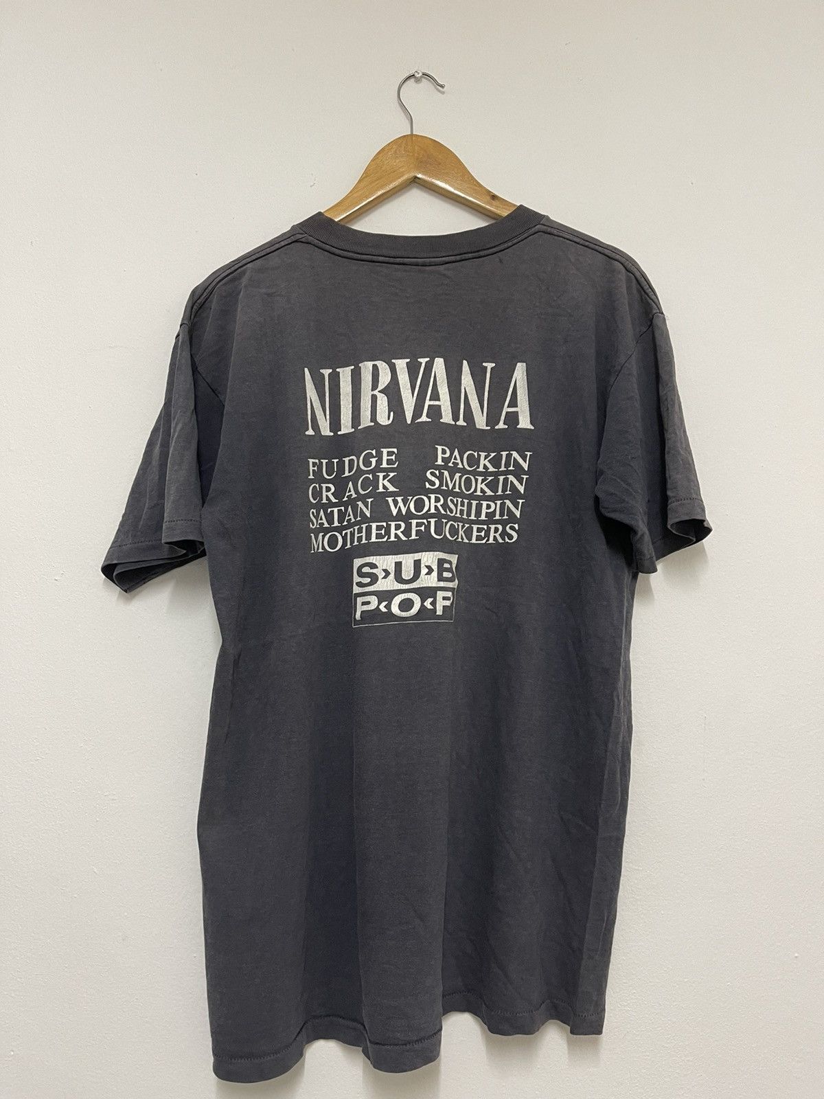Vintage Nirvana “ Vestibule 1989 SUB POP Grunge Punk N1