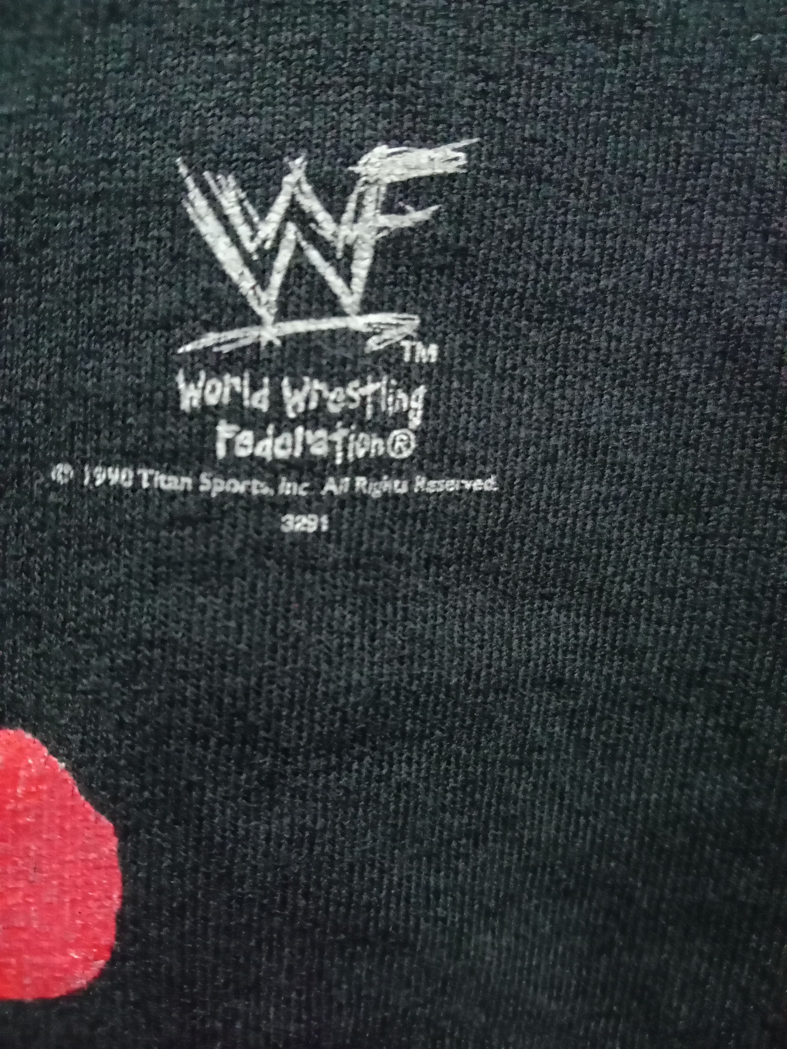 Vintage × WWF Vintage WWF Jeff Jarrett (don't piss me out) Very Rare Size US L / EU 52-54 / 3 - 11 Thumbnail