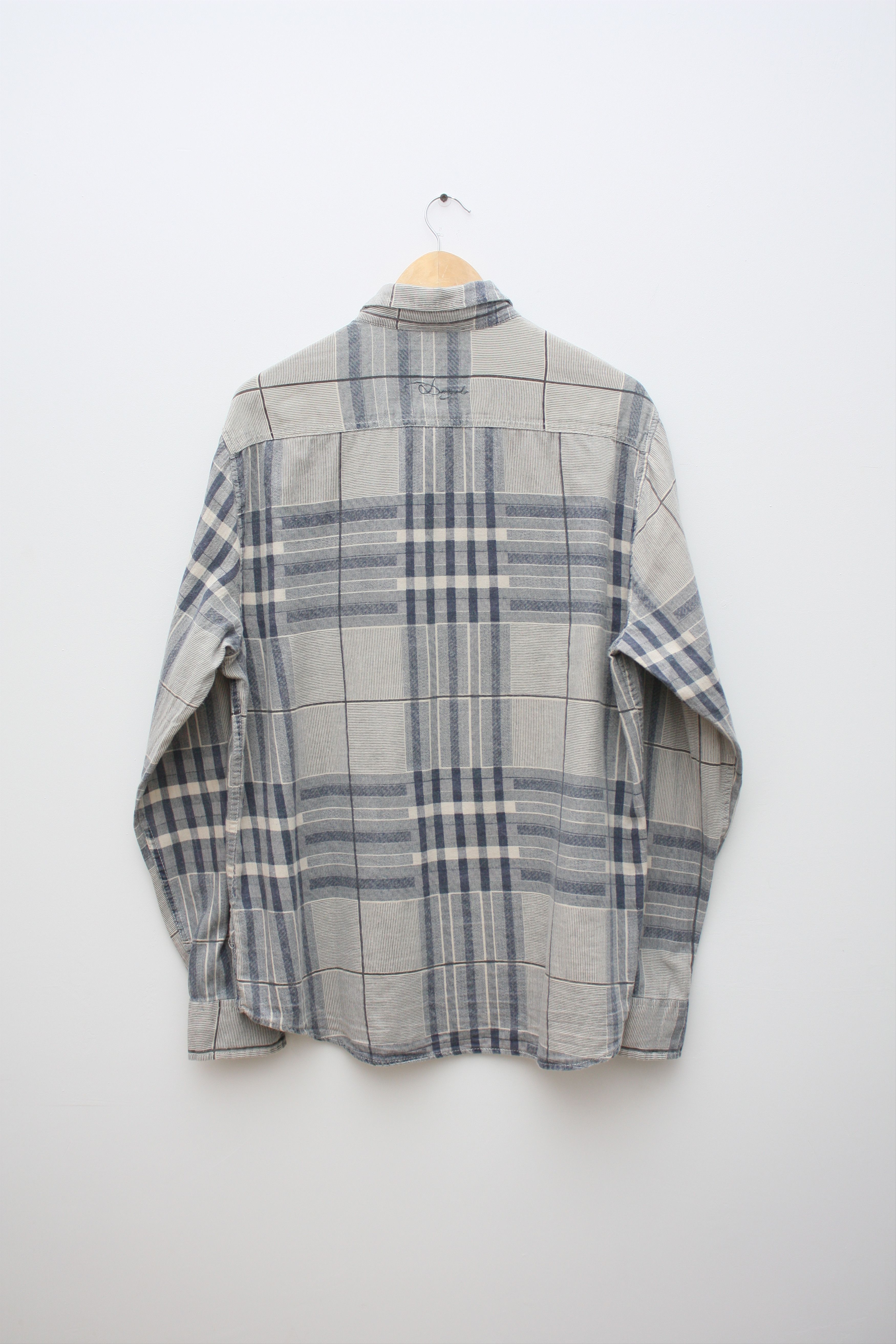 Desigual Desigual Patchwork Checkered Longsleeve Shirt Size US XL / EU 56 / 4 - 2 Thumbnail