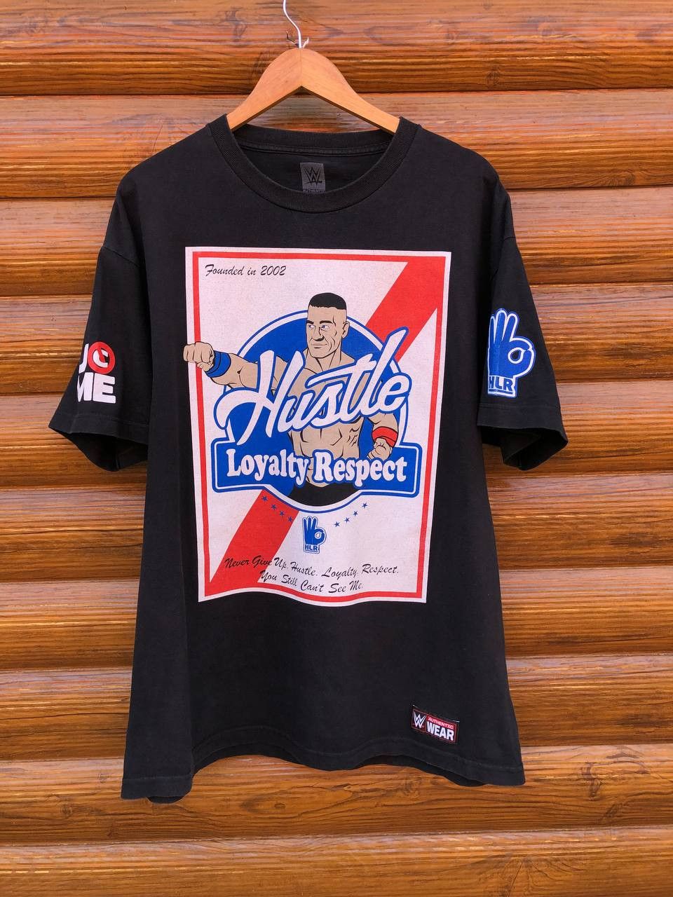 Vintage WWE Authentic John Cena Respect Earn It Never Give Up Size US XL / EU 56 / 4 - 1 Thumbnail