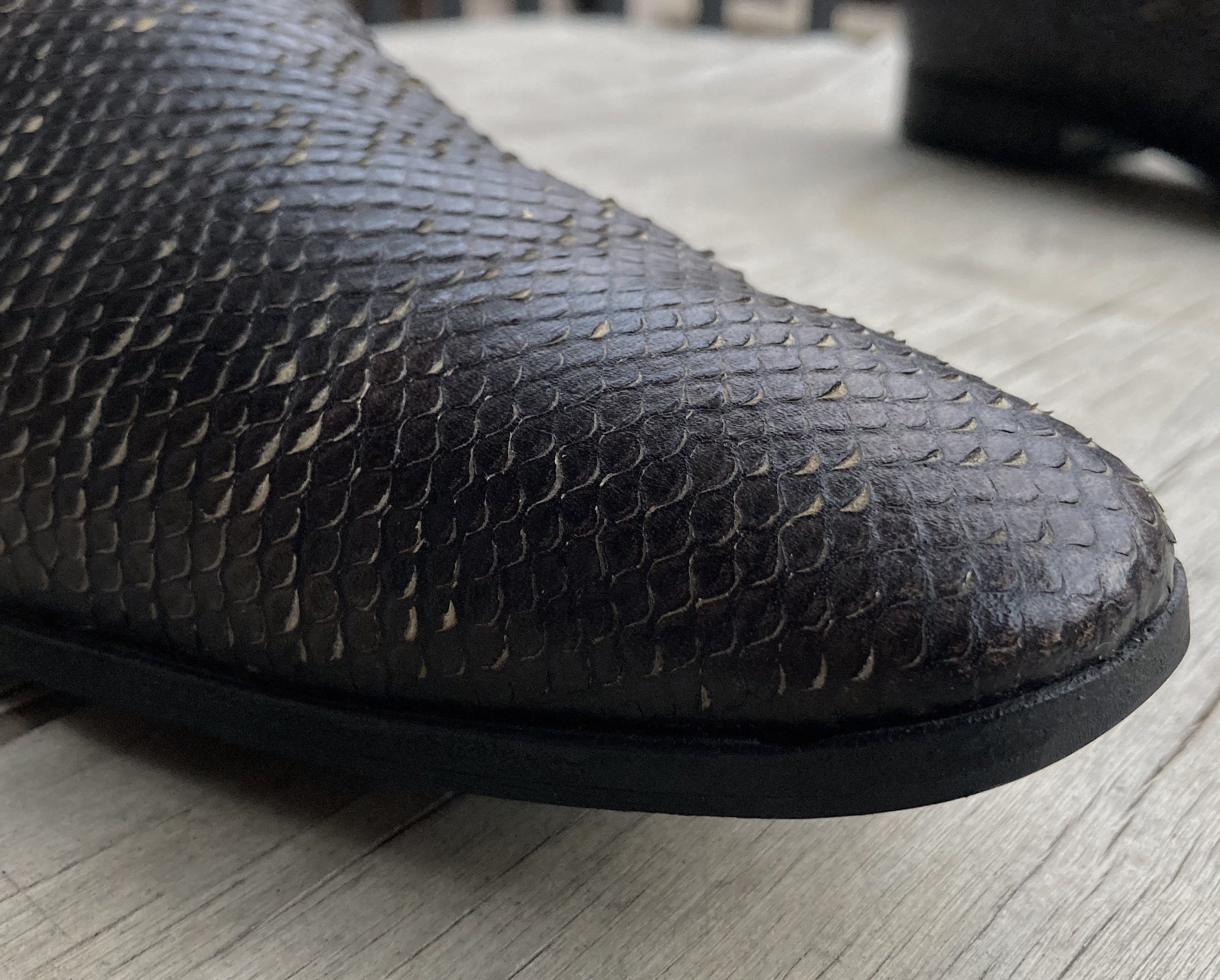 CAZABAT Indie Python Chelsea Boots 43 Slimane Size US 10 / EU 43 - 9 Thumbnail