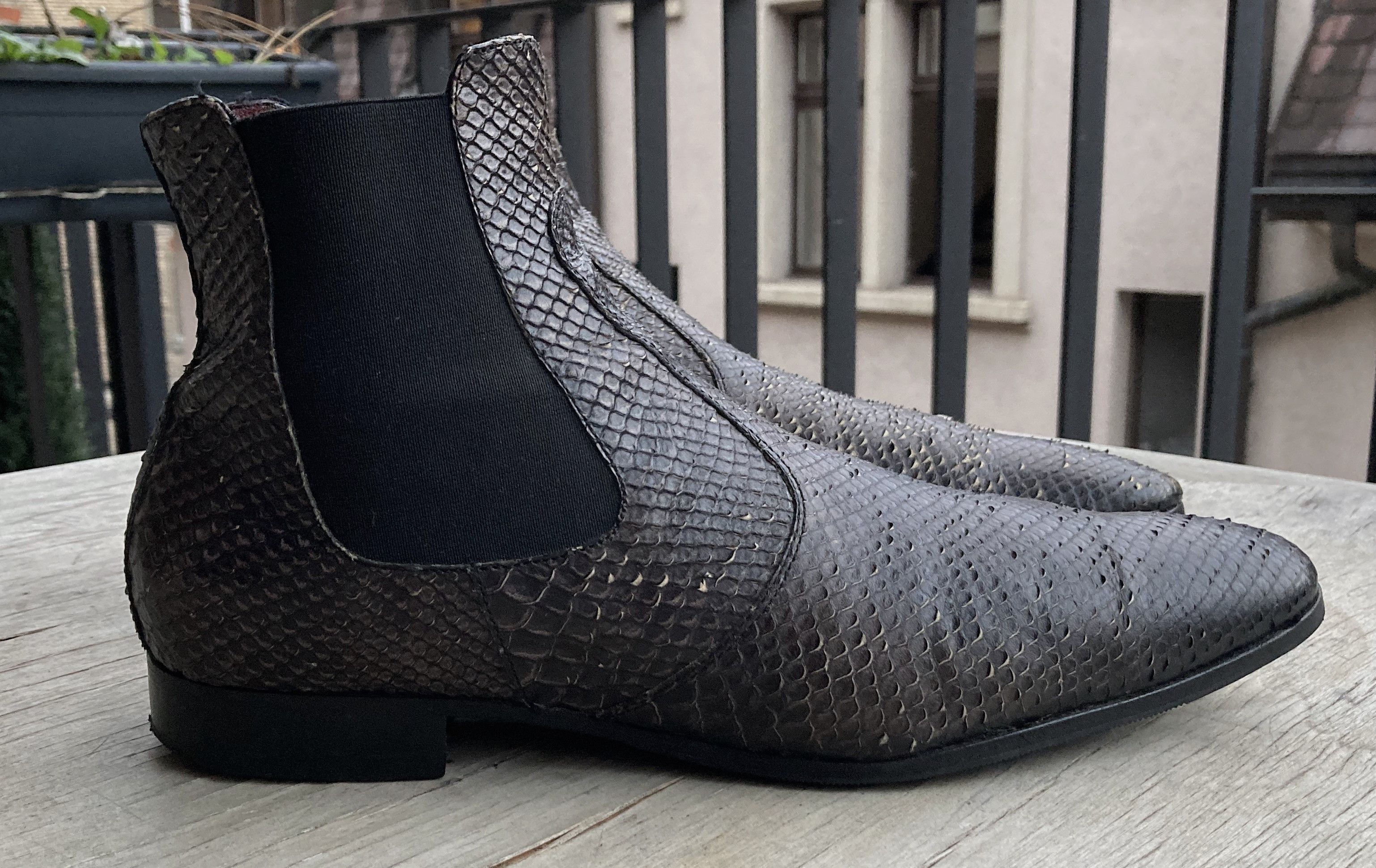 CAZABAT Indie Python Chelsea Boots 43 Slimane Size US 10 / EU 43 - 5 Thumbnail