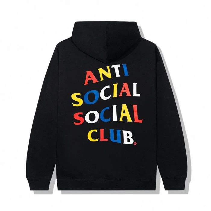 Anti social social club No hope for us black hoodie