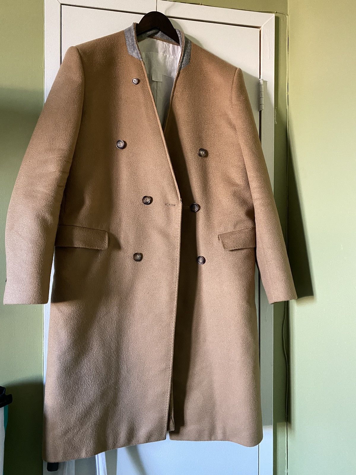 Maison Margiela Maison Margiela x HM overcoat 2012 Size US XL / EU 56 / 4 - 1 Thumbnail